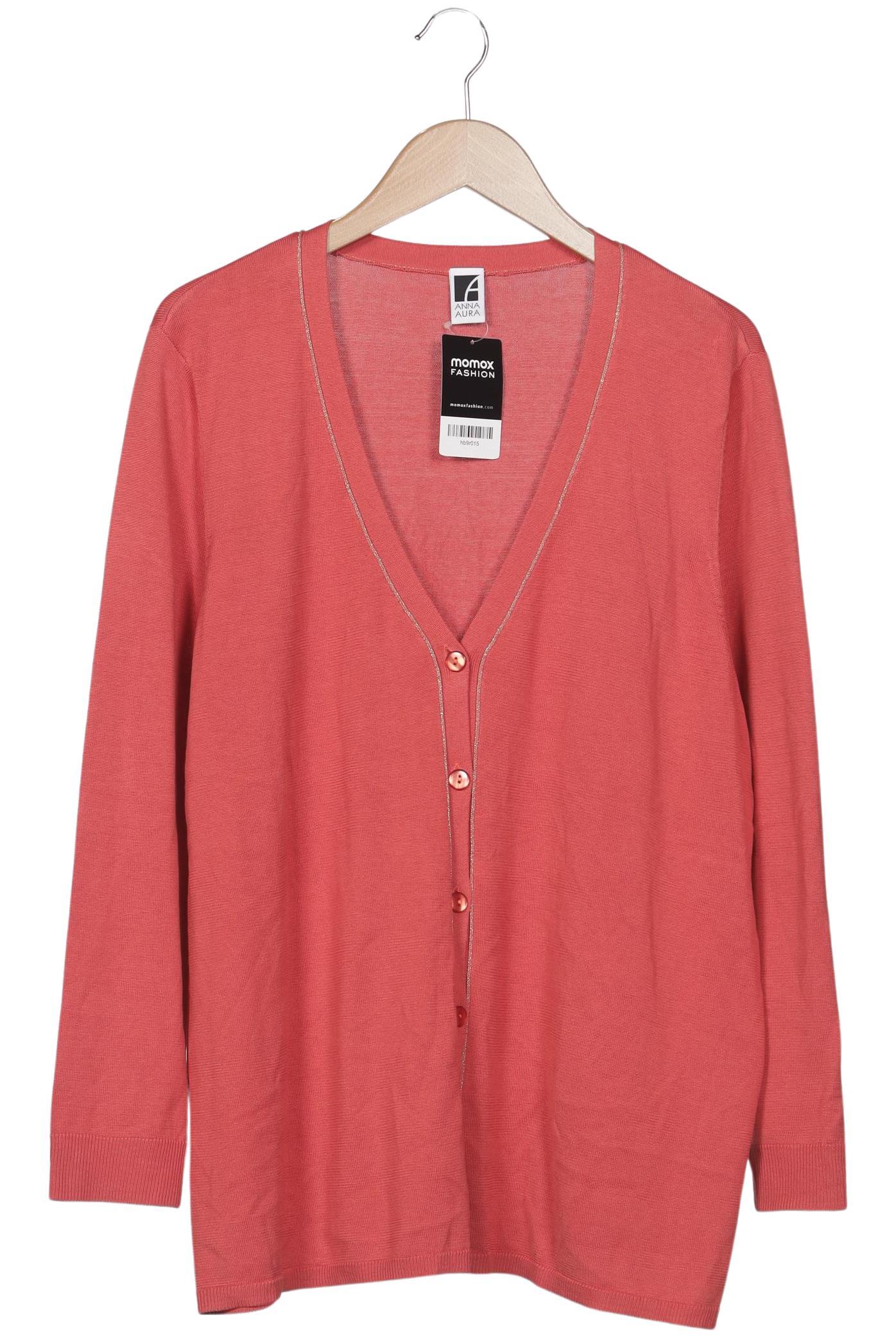 

Anna Aura by Peter Hahn Damen Strickjacke, pink, Gr. 50