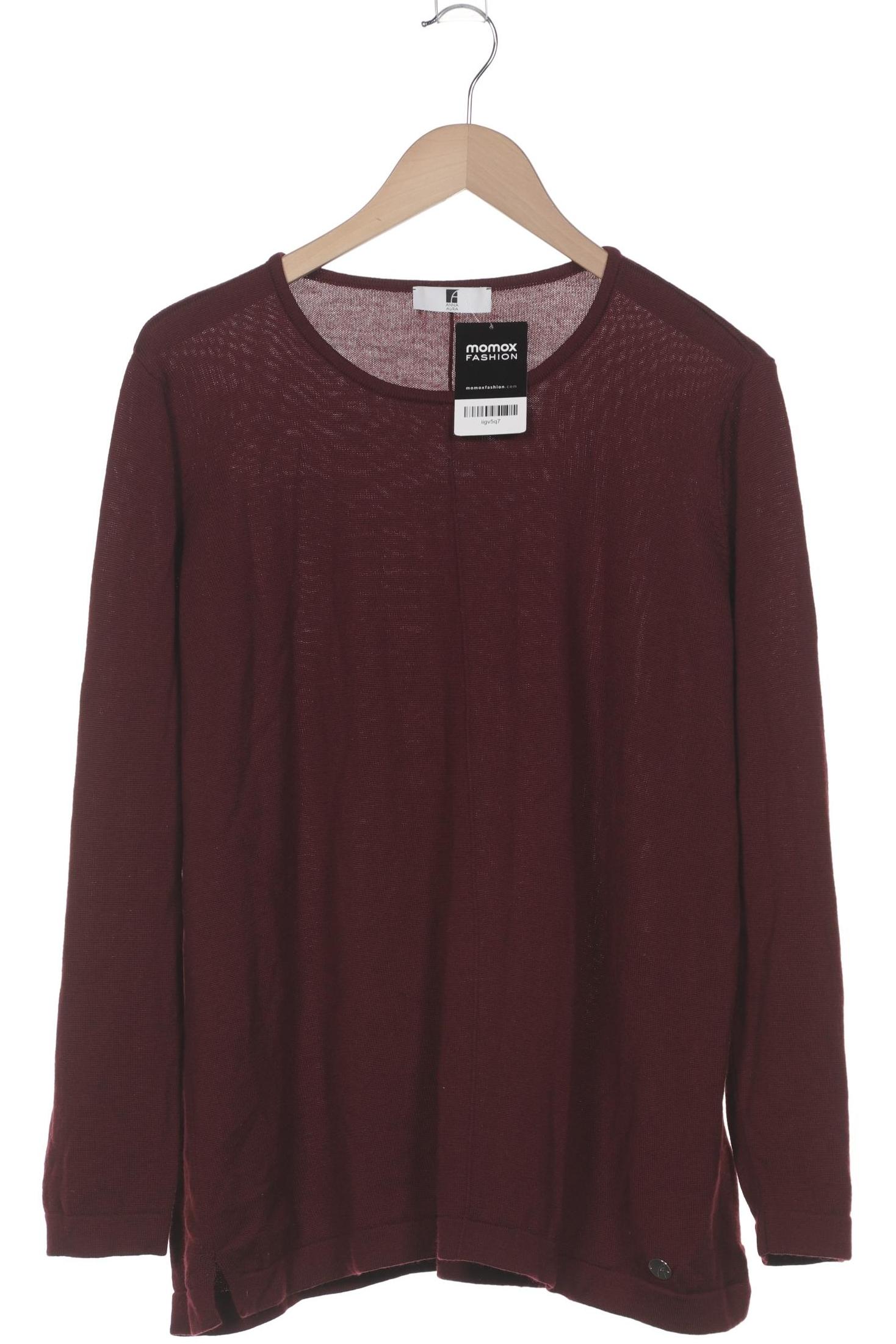 

Anna Aura by Peter Hahn Damen Pullover, bordeaux, Gr. 50