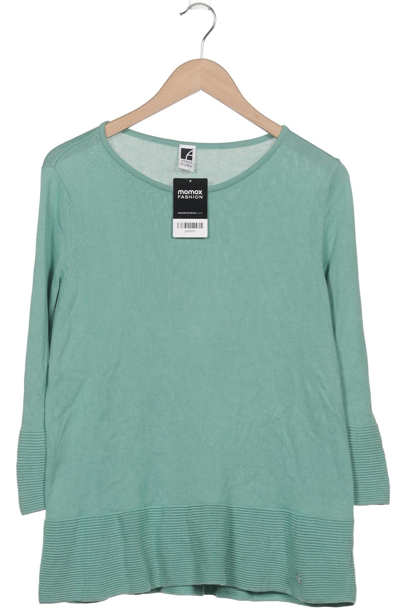 

Anna Aura by Peter Hahn Damen Pullover, türkis, Gr. 42