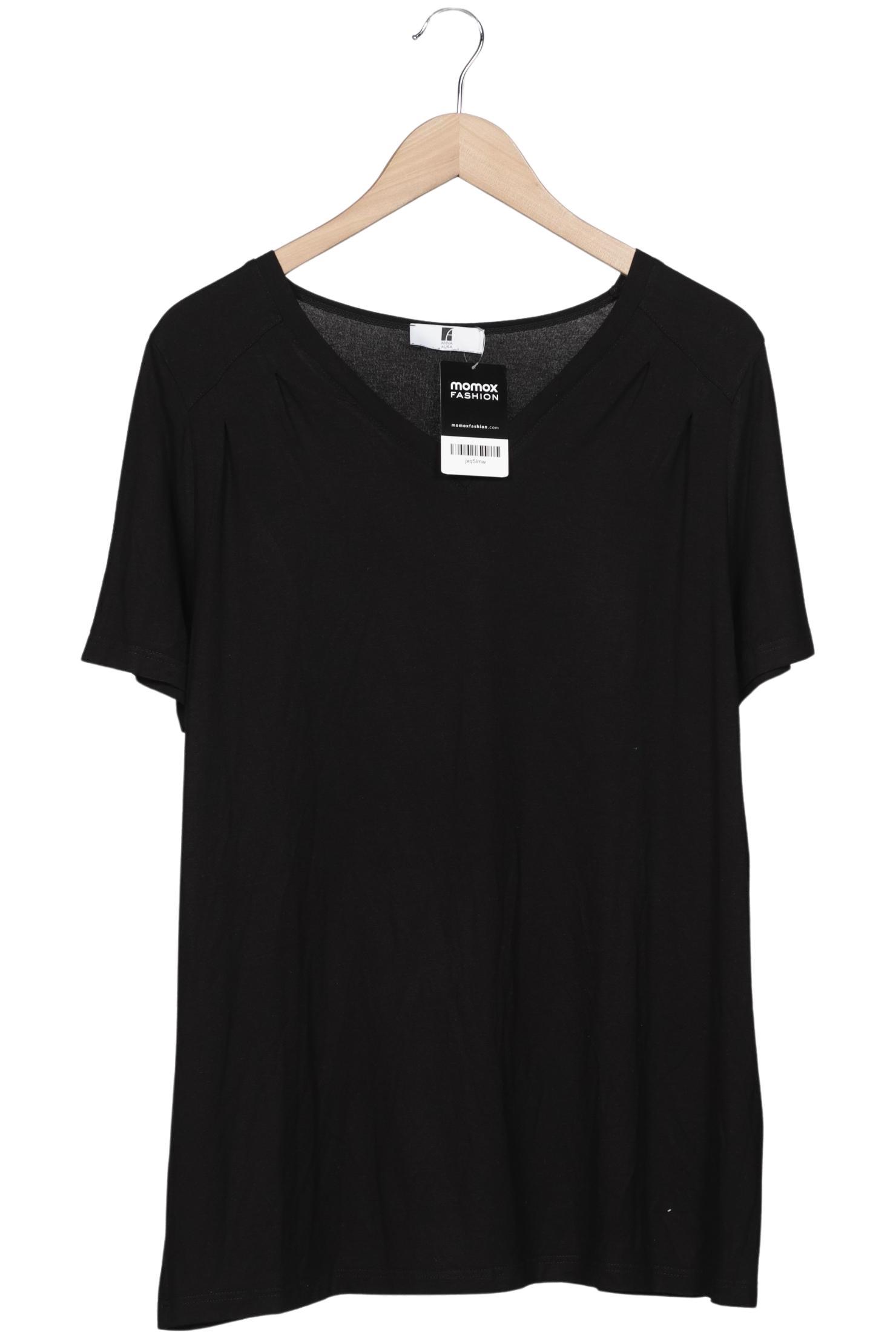 

Anna Aura by Peter Hahn Damen T-Shirt, schwarz, Gr. 44