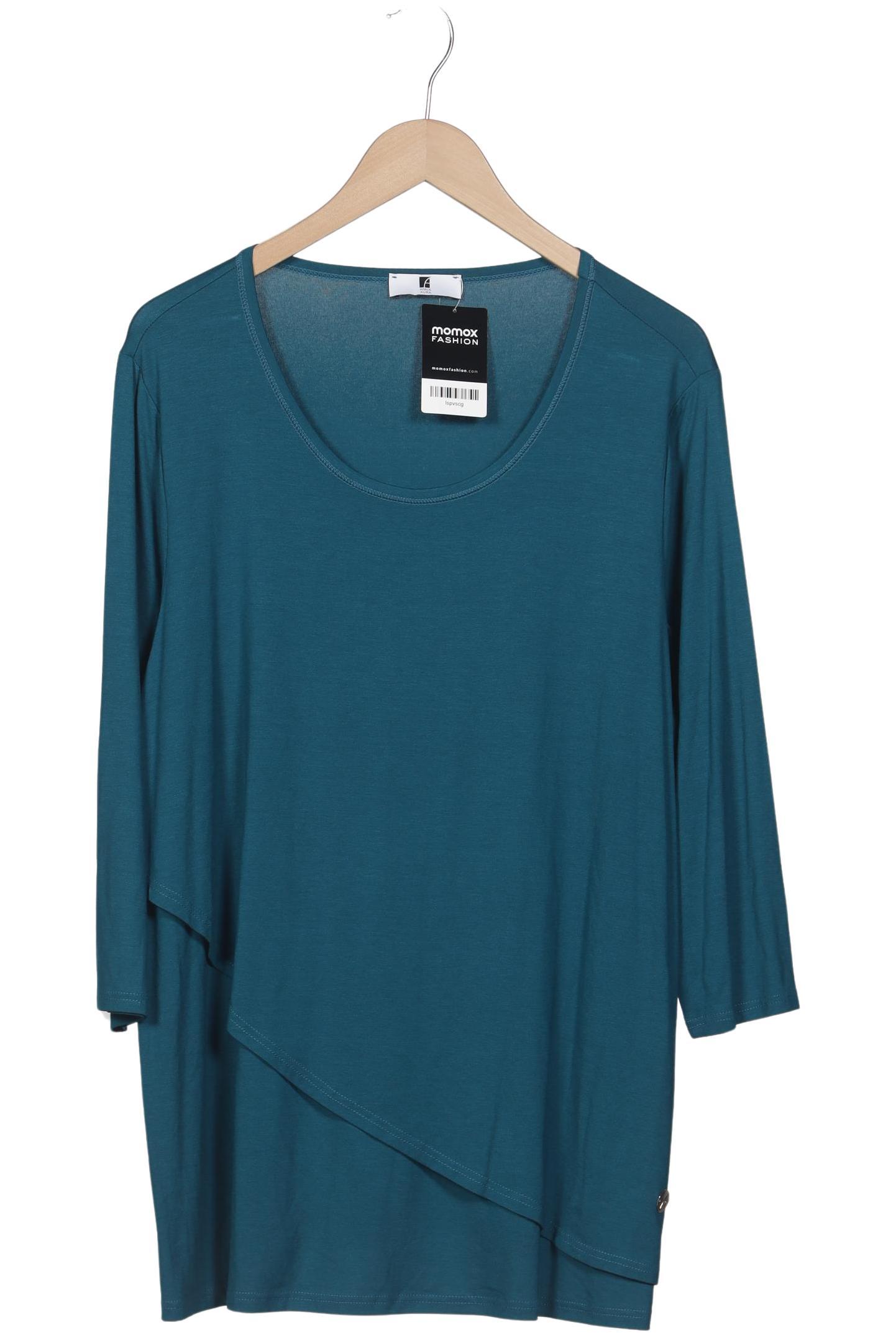 

Anna Aura by Peter Hahn Damen Langarmshirt, türkis, Gr. 48