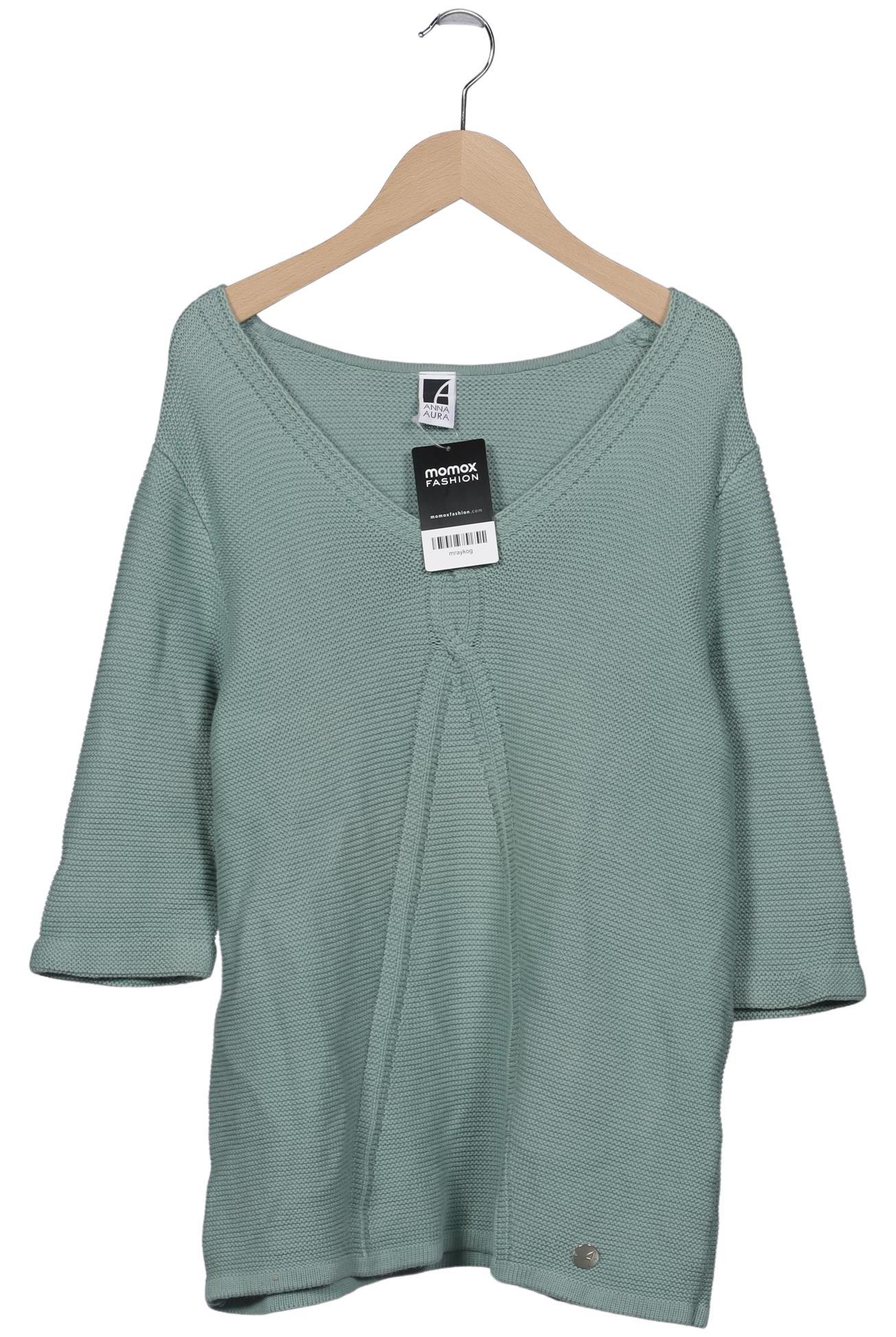 

Anna Aura by Peter Hahn Damen Pullover, türkis, Gr. 44