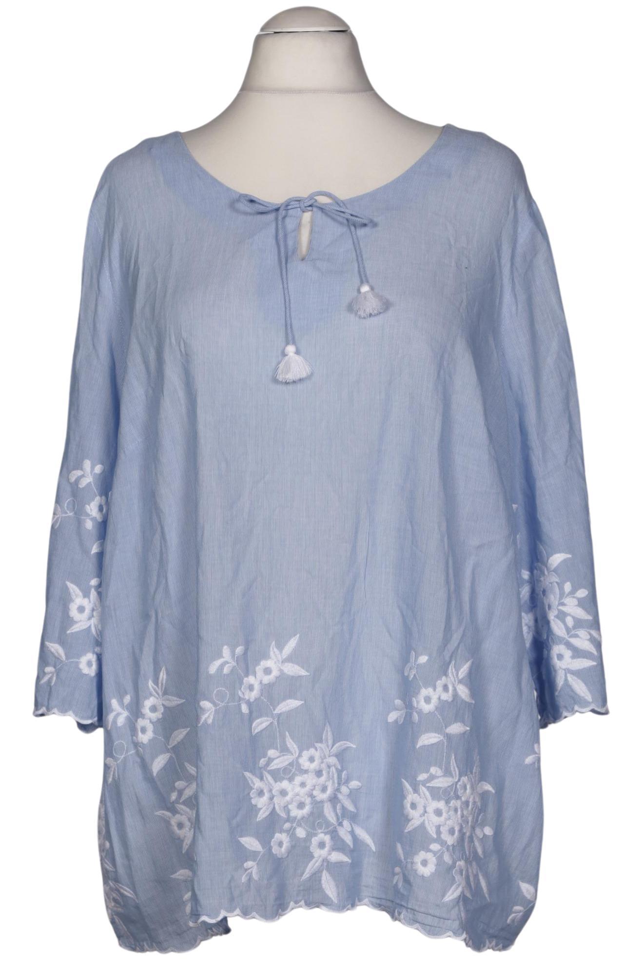 

Anna Aura by Peter Hahn Damen Bluse, hellblau, Gr. 50