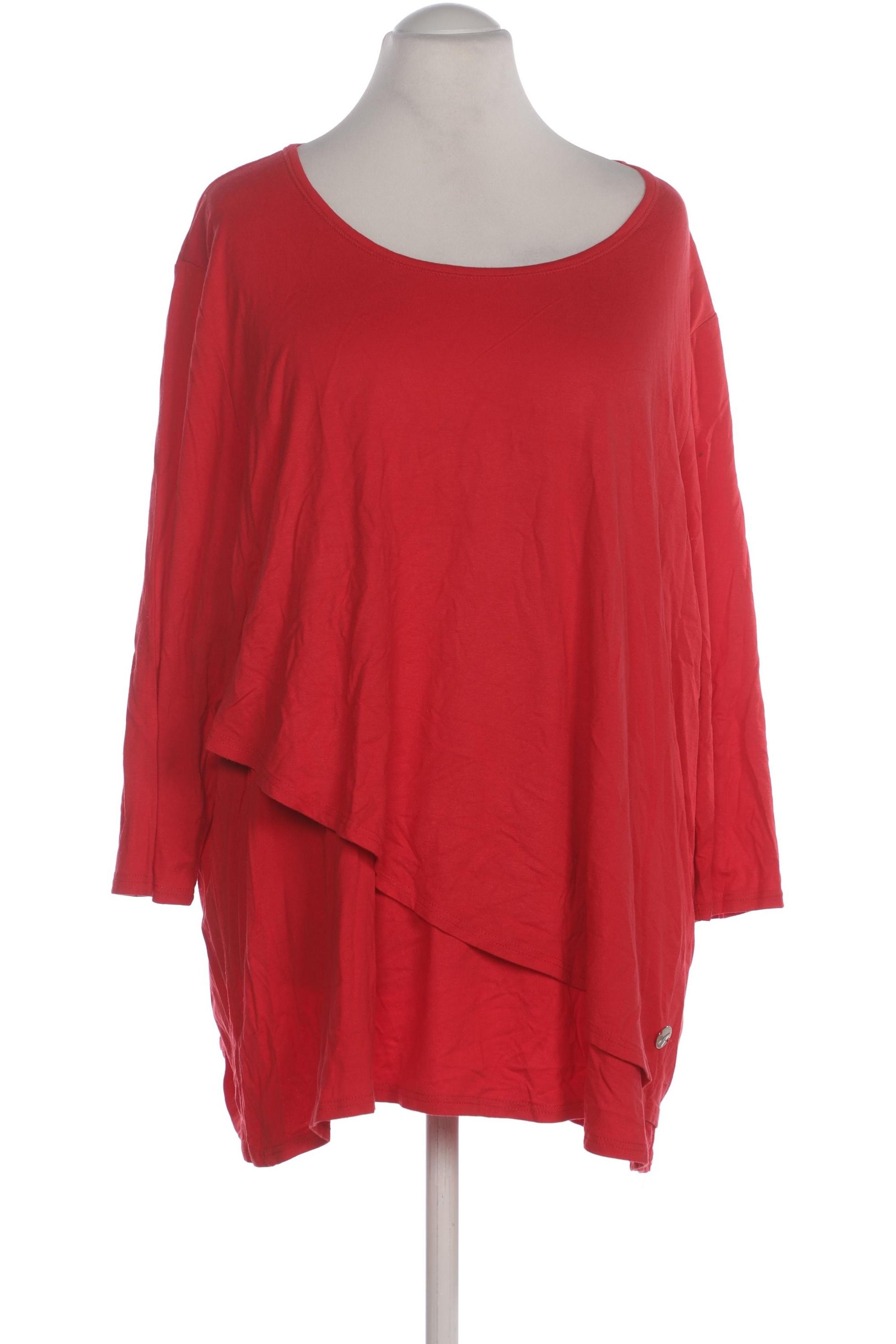 

Anna Aura by Peter Hahn Damen Langarmshirt, rot, Gr. 54