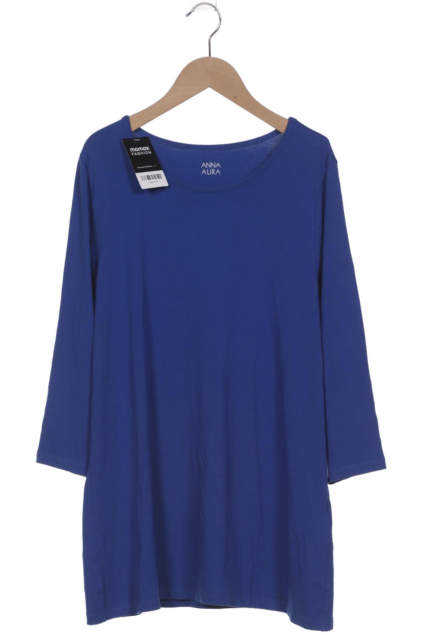 

Anna Aura by Peter Hahn Damen Langarmshirt, blau, Gr. 42