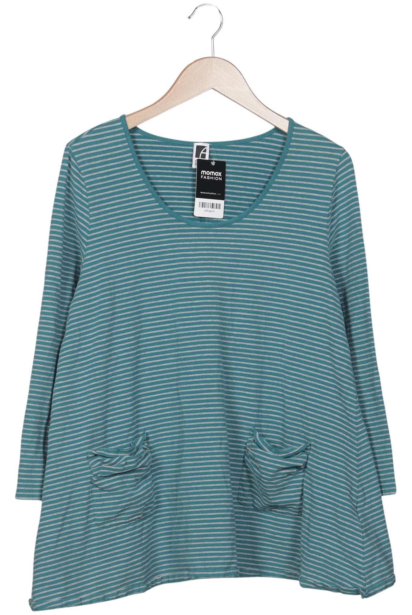 

Anna Aura by Peter Hahn Damen Langarmshirt, türkis, Gr. 48