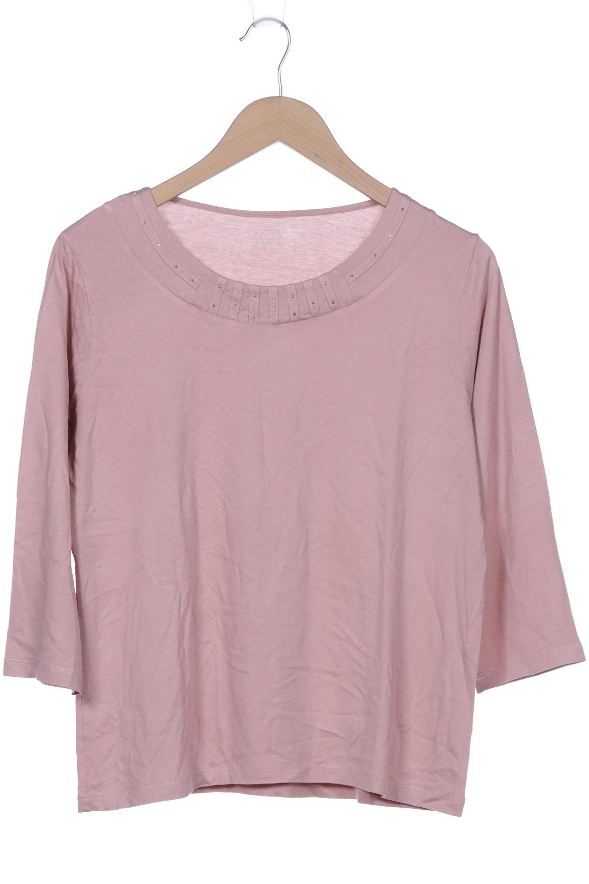 

Anna Aura by Peter Hahn Damen Langarmshirt, pink, Gr. 42