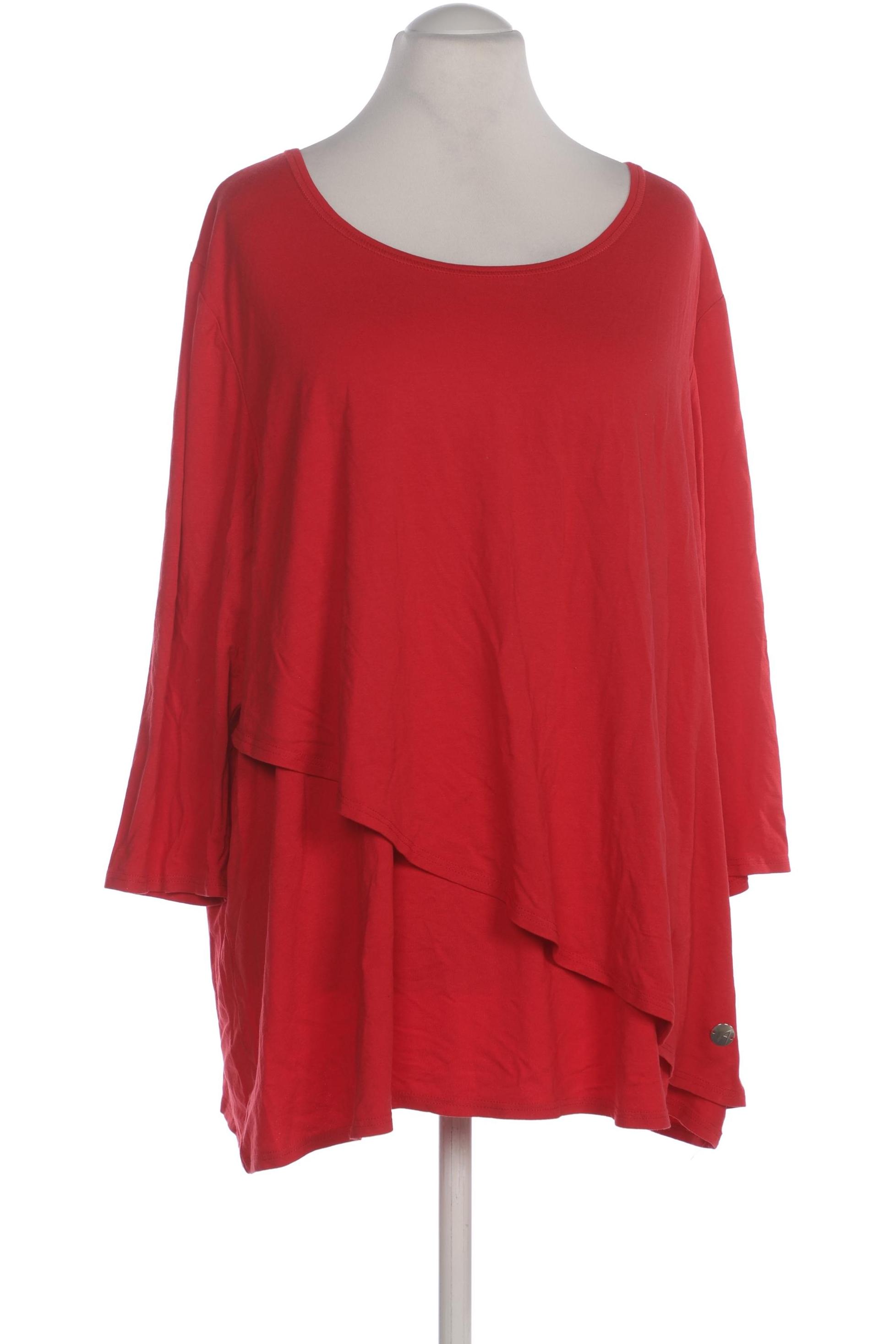 

Anna Aura by Peter Hahn Damen Langarmshirt, rot, Gr. 54