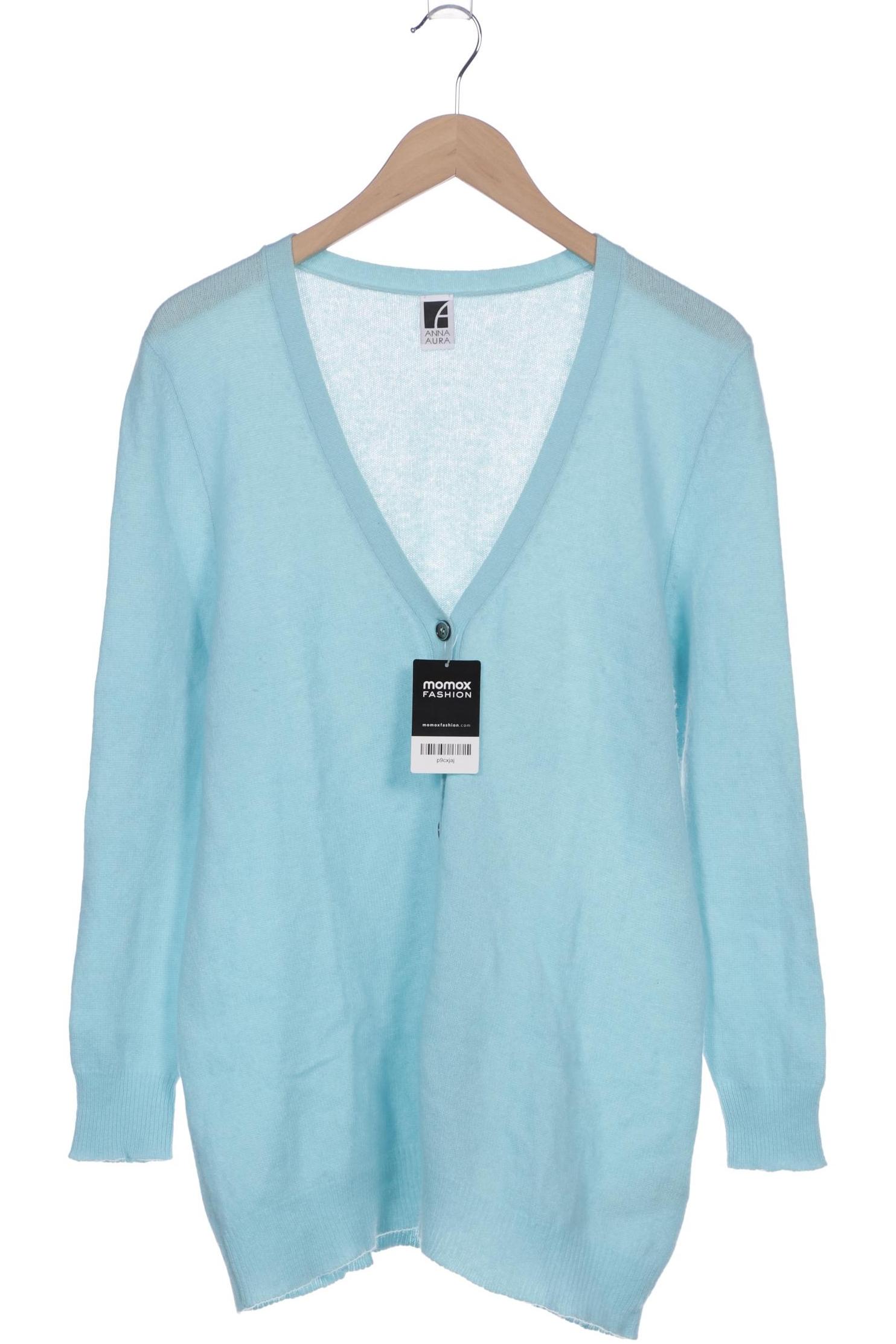 

Anna Aura by Peter Hahn Damen Strickjacke, hellblau, Gr. 48
