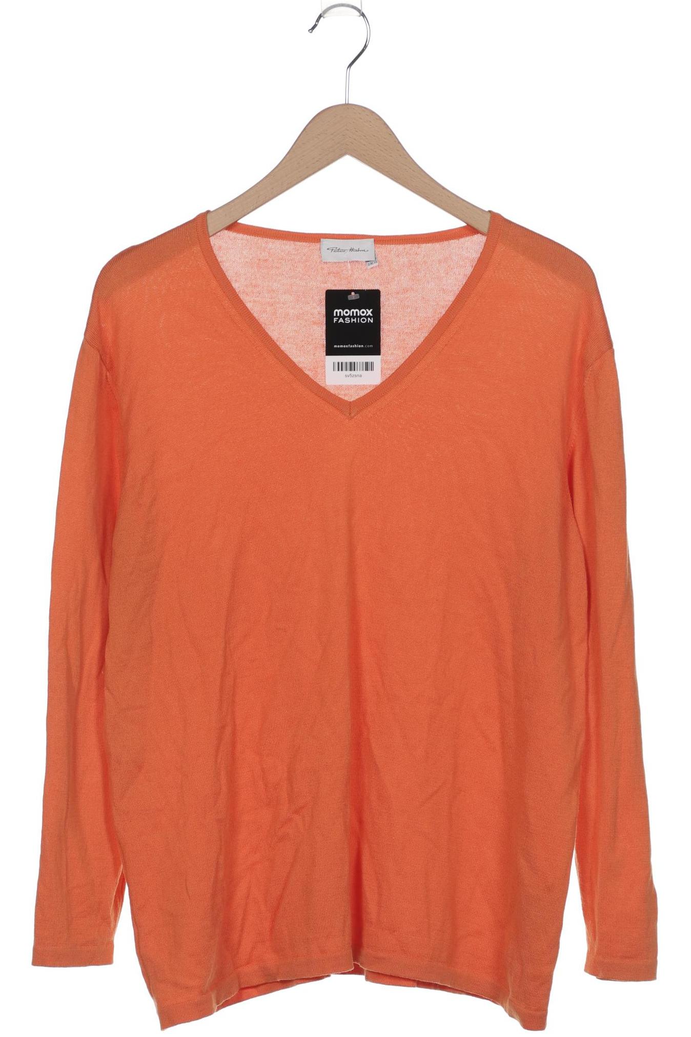 

Anna Aura by Peter Hahn Damen Pullover, orange, Gr. 46