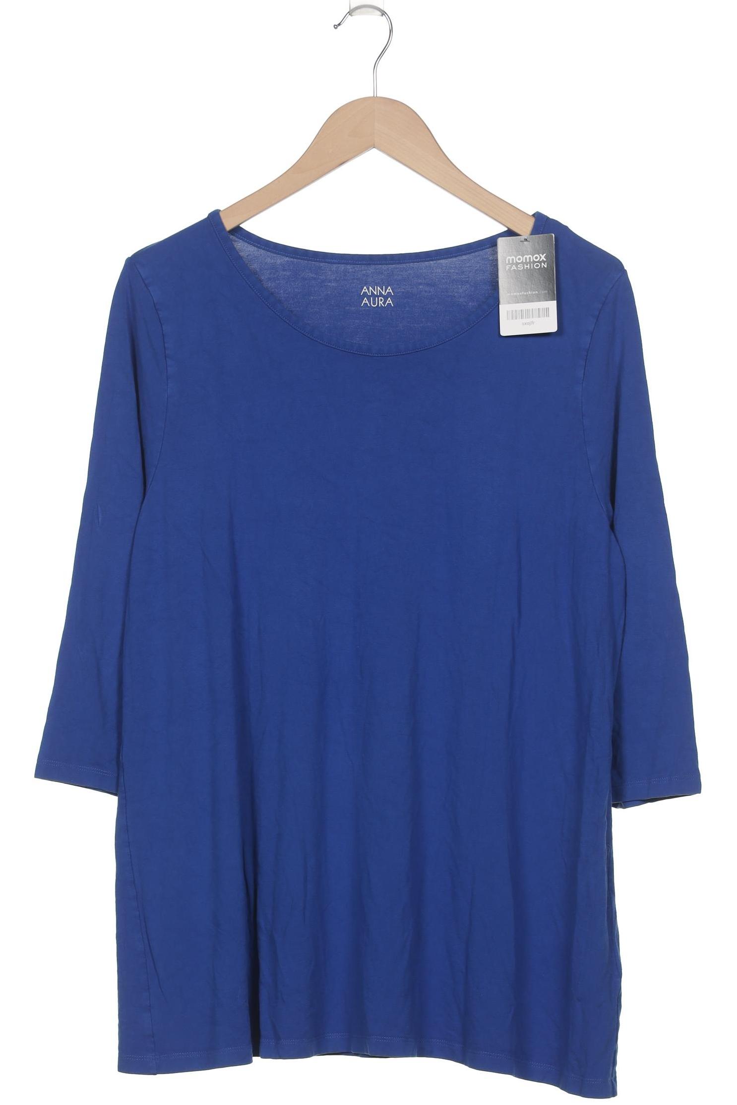

Anna Aura by Peter Hahn Damen T-Shirt, blau, Gr. 50