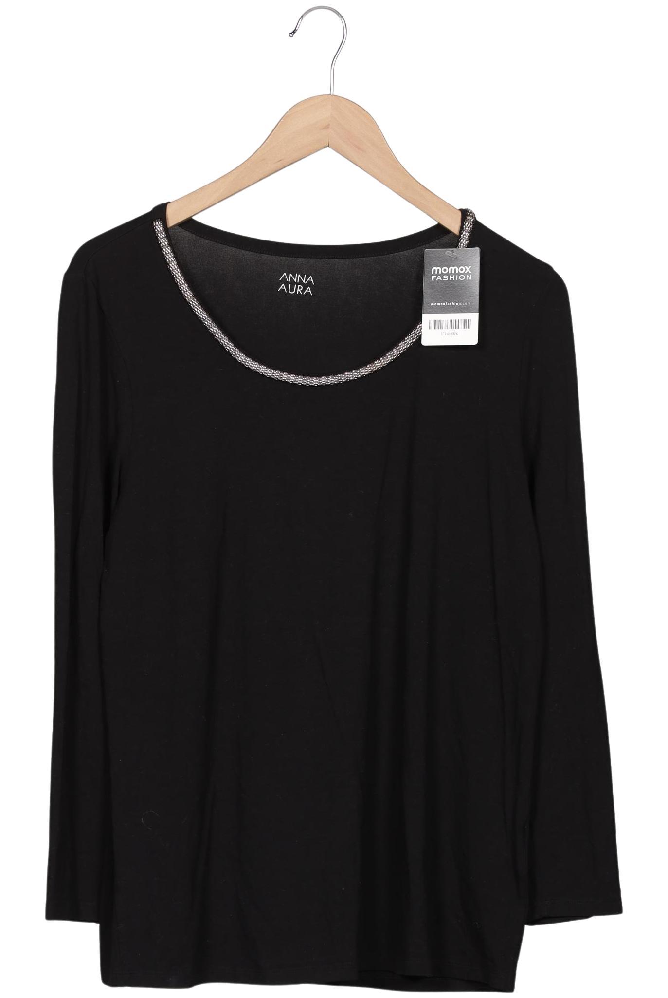 

Anna Aura by Peter Hahn Damen Langarmshirt, schwarz, Gr. 44