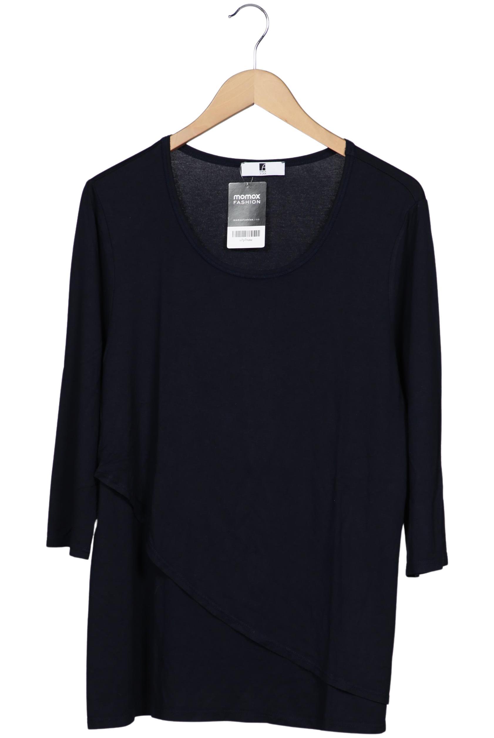 

Anna Aura by Peter Hahn Damen Langarmshirt, marineblau, Gr. 44