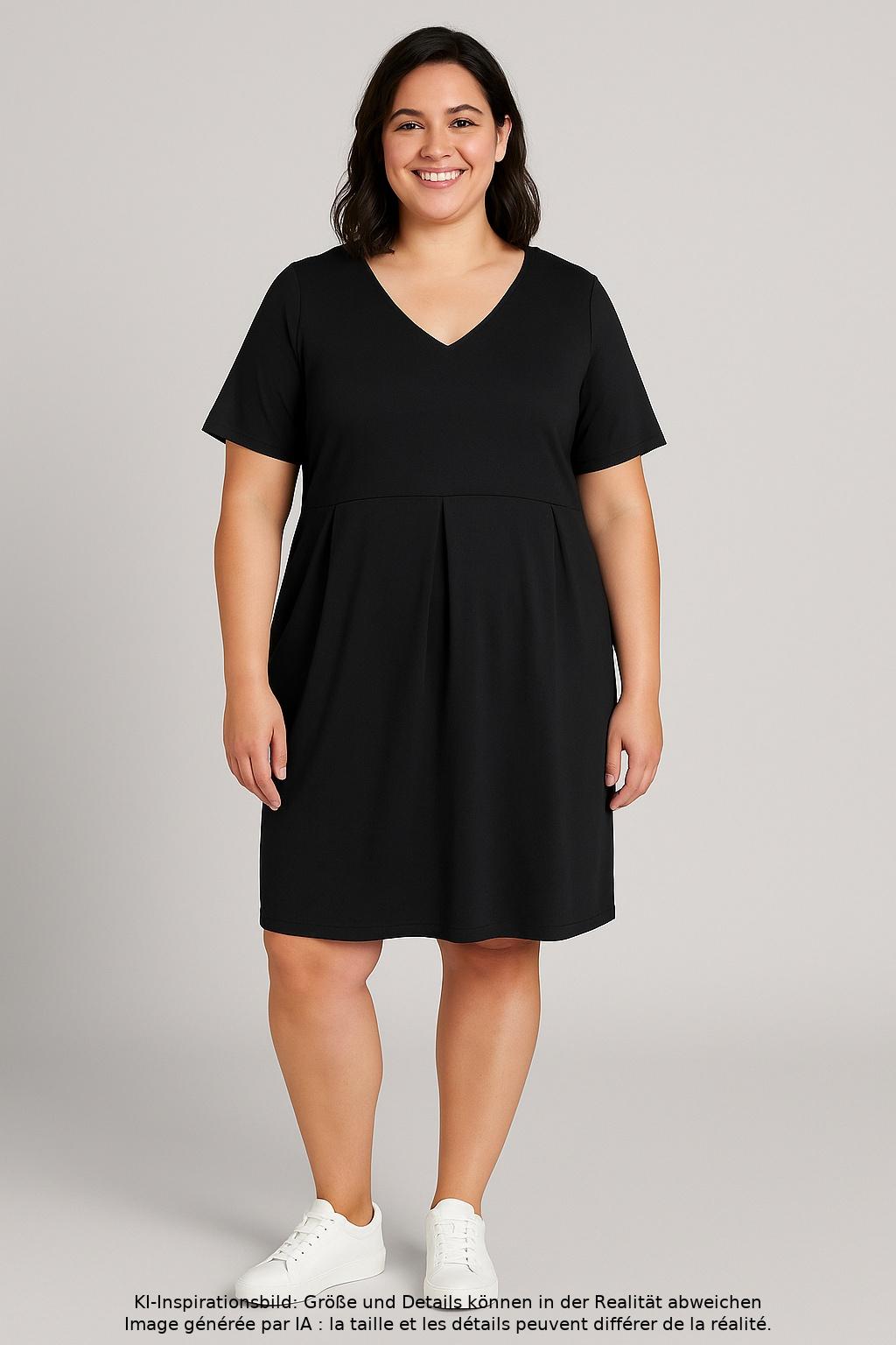 

Anna Field Curvy Damen Kleid, schwarz, Gr. 44