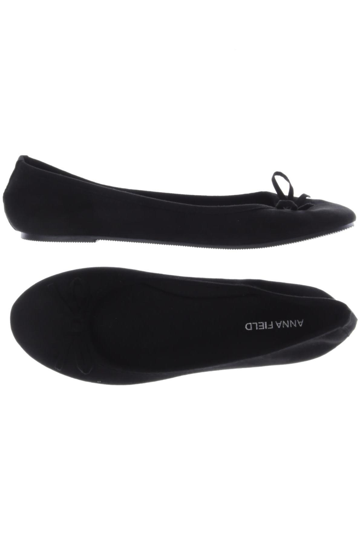 

Anna Field Damen Ballerinas, schwarz, Gr. 37