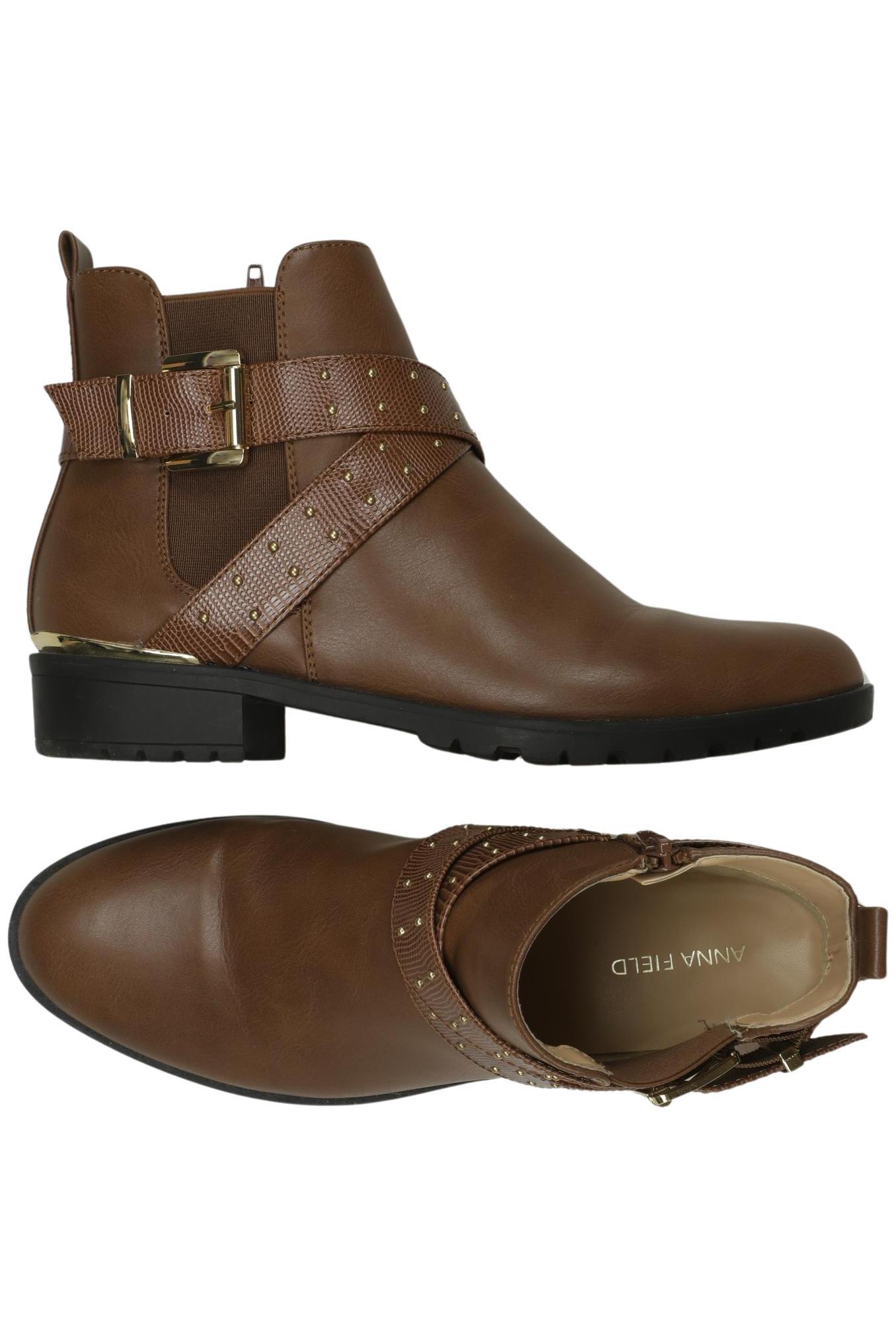 

Anna Field Damen Stiefelette, braun, Gr. 39