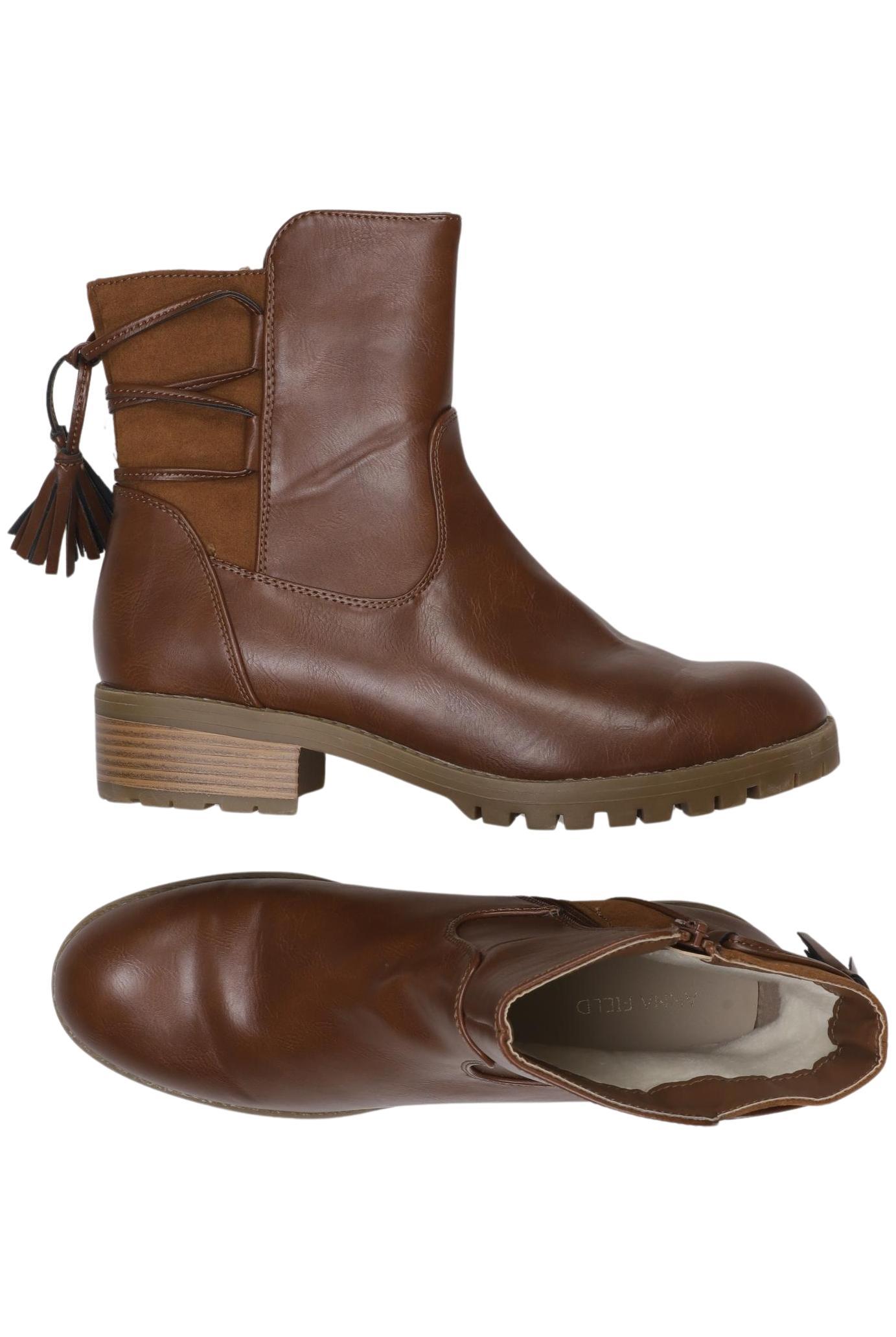 

Anna Field Damen Stiefelette, braun, Gr. 41