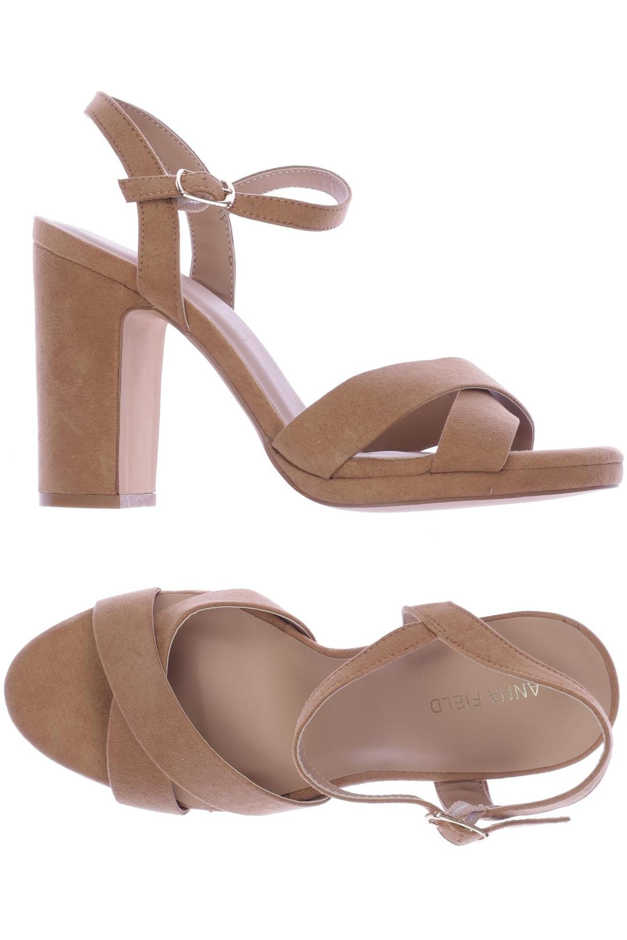 

Anna Field Damen Sandale, beige, Gr. 40