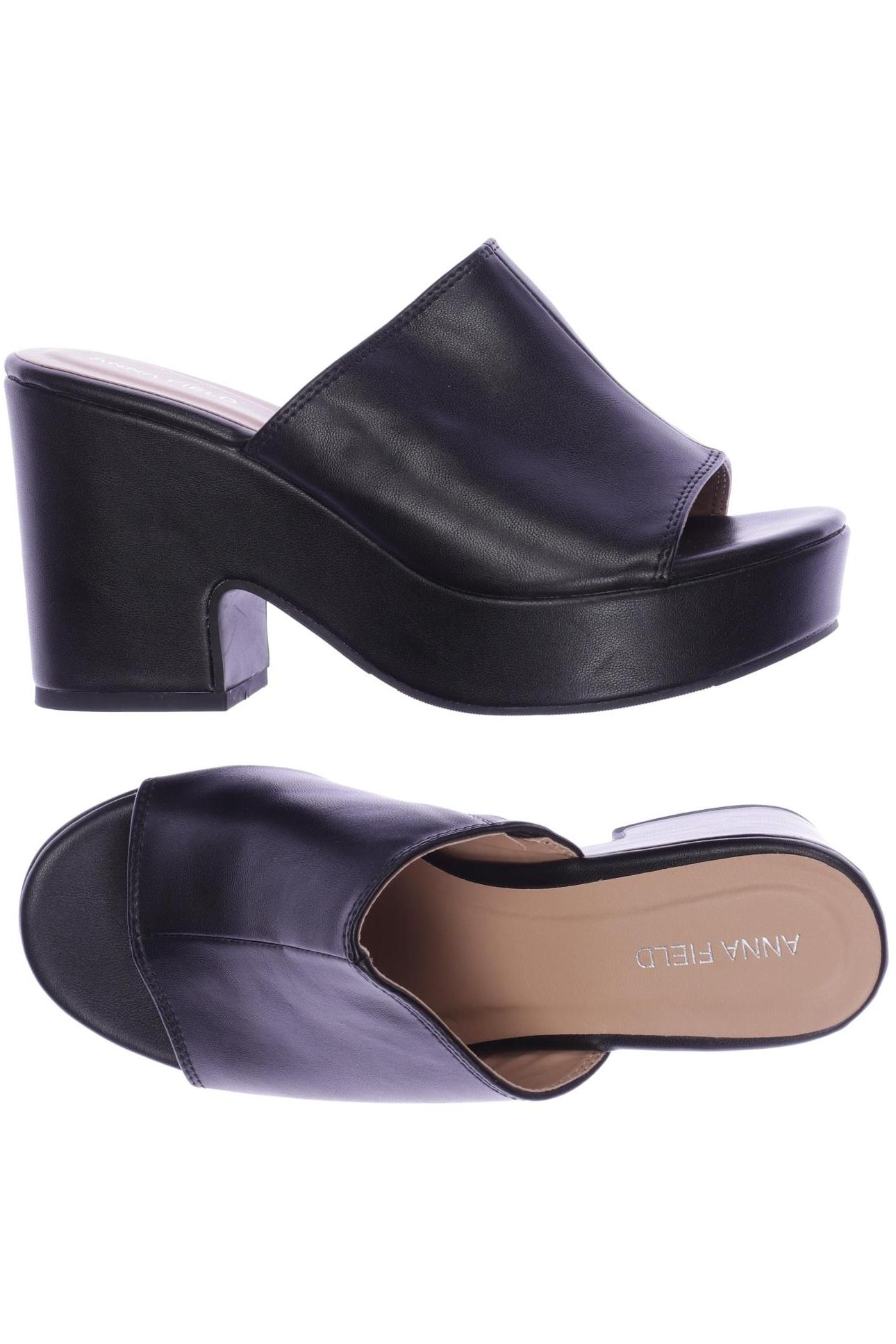 

Anna Field Damen Sandale, schwarz, Gr. 36