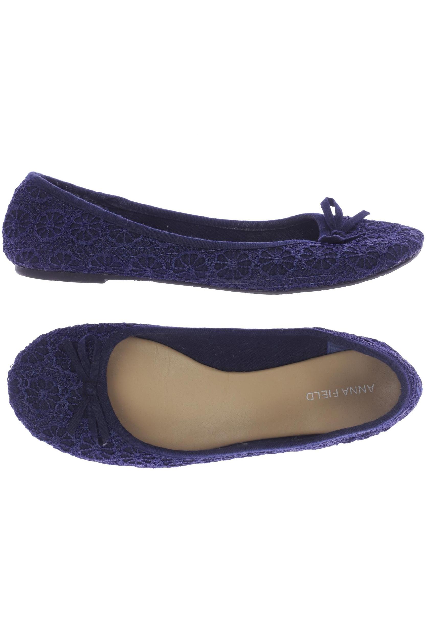 

Anna Field Damen Ballerinas, marineblau, Gr. 38