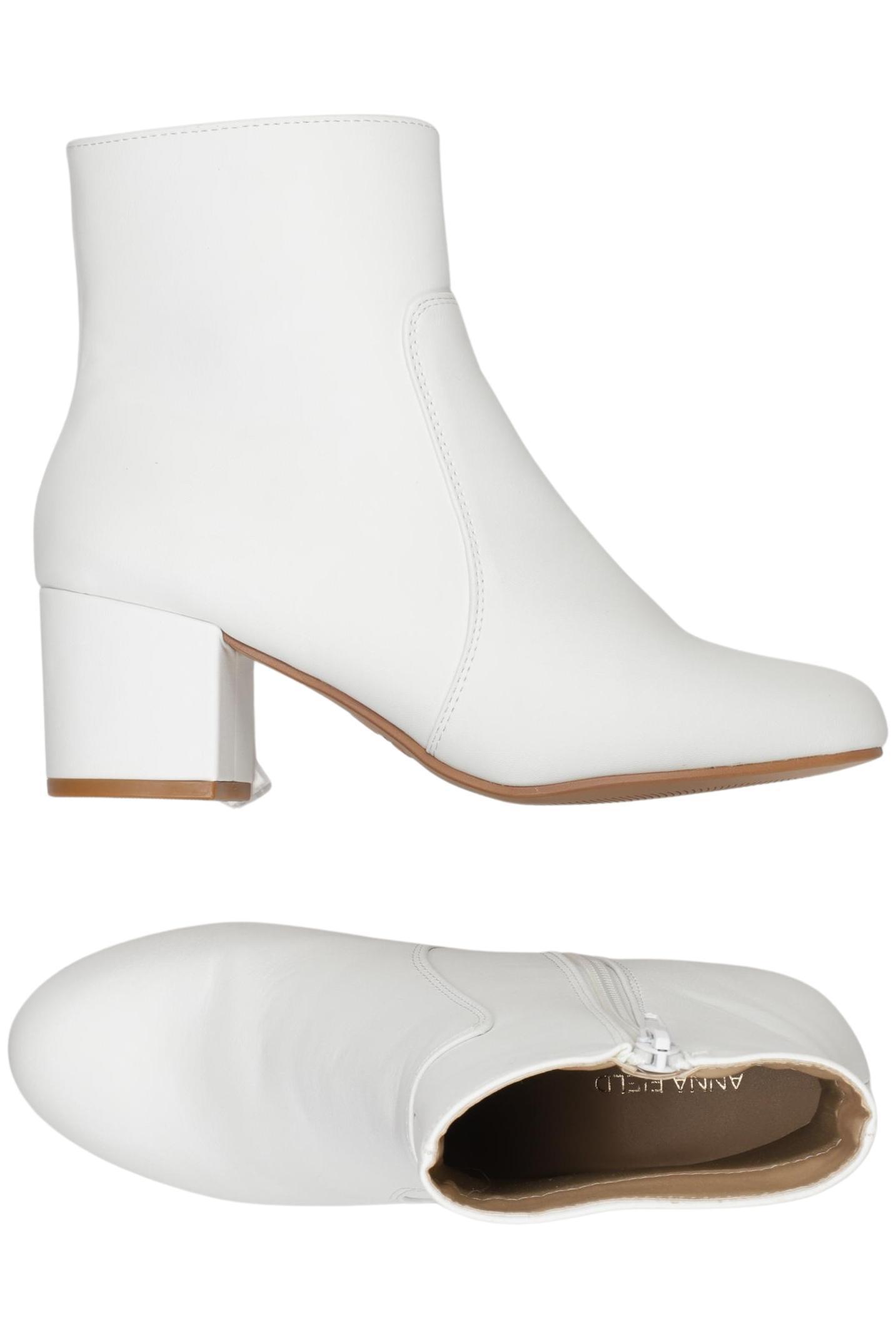 

Anna Field Damen Stiefelette, weiß, Gr. 37