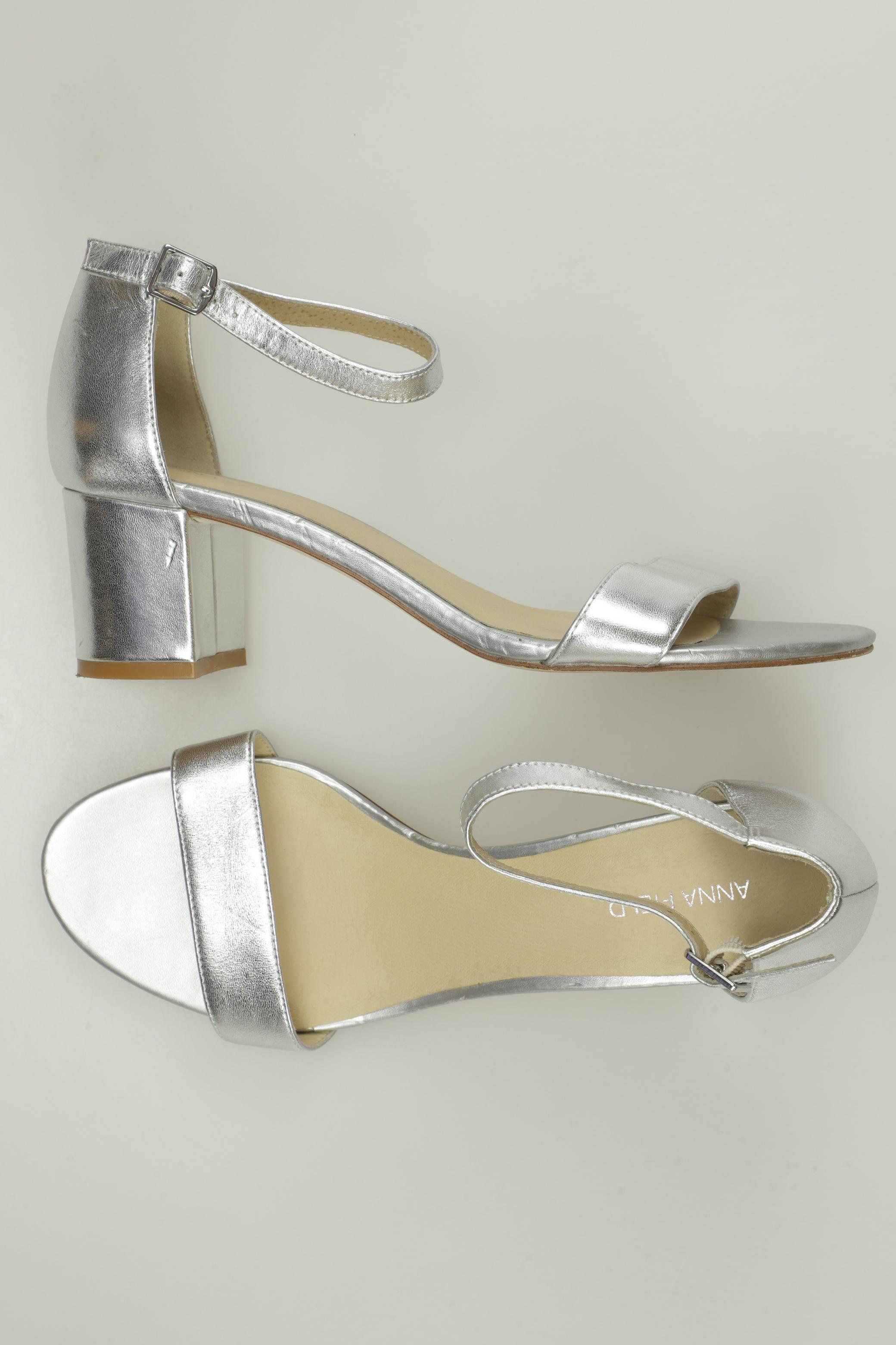 

Anna Field Damen Sandale, silber