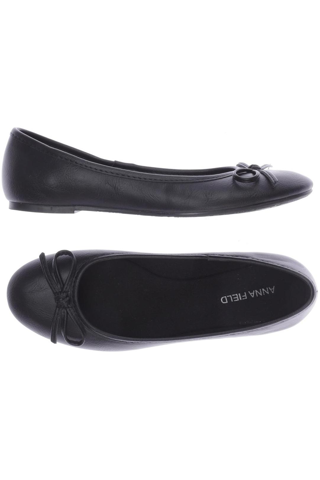 

Anna Field Damen Ballerinas, schwarz, Gr. 35