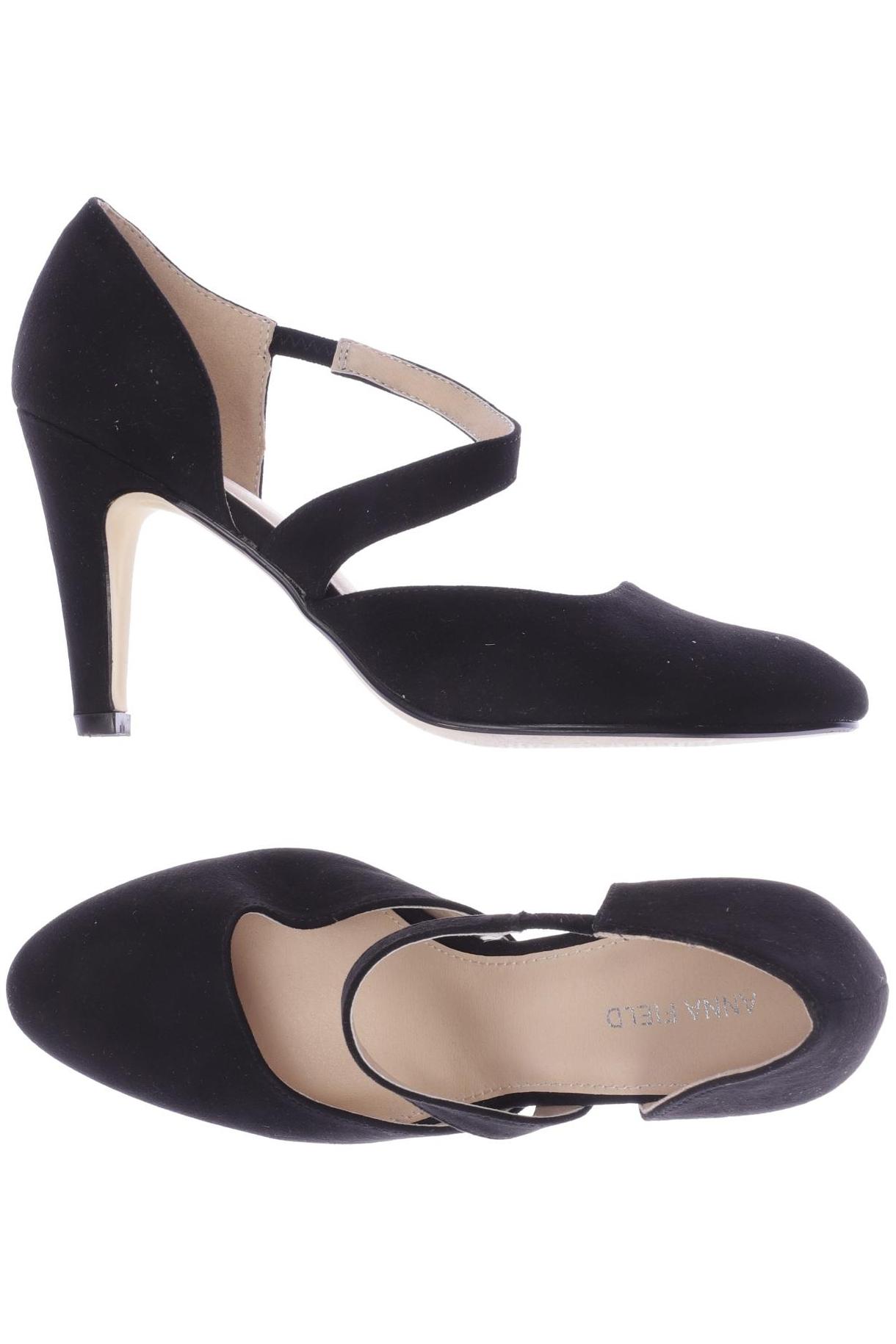 

Anna Field Damen Sandale, schwarz, Gr. 37