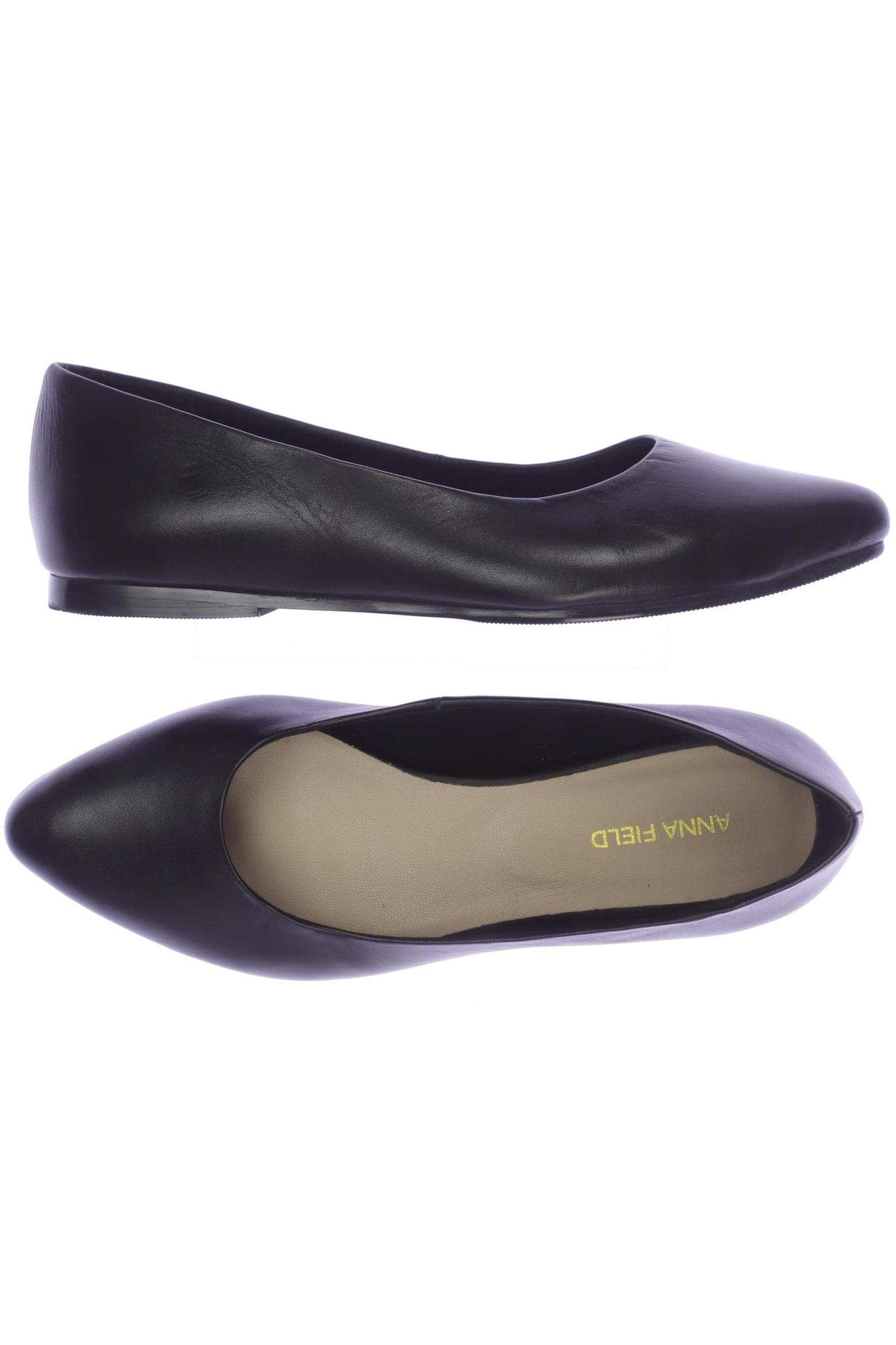 

Anna Field Damen Ballerinas, schwarz, Gr. 38