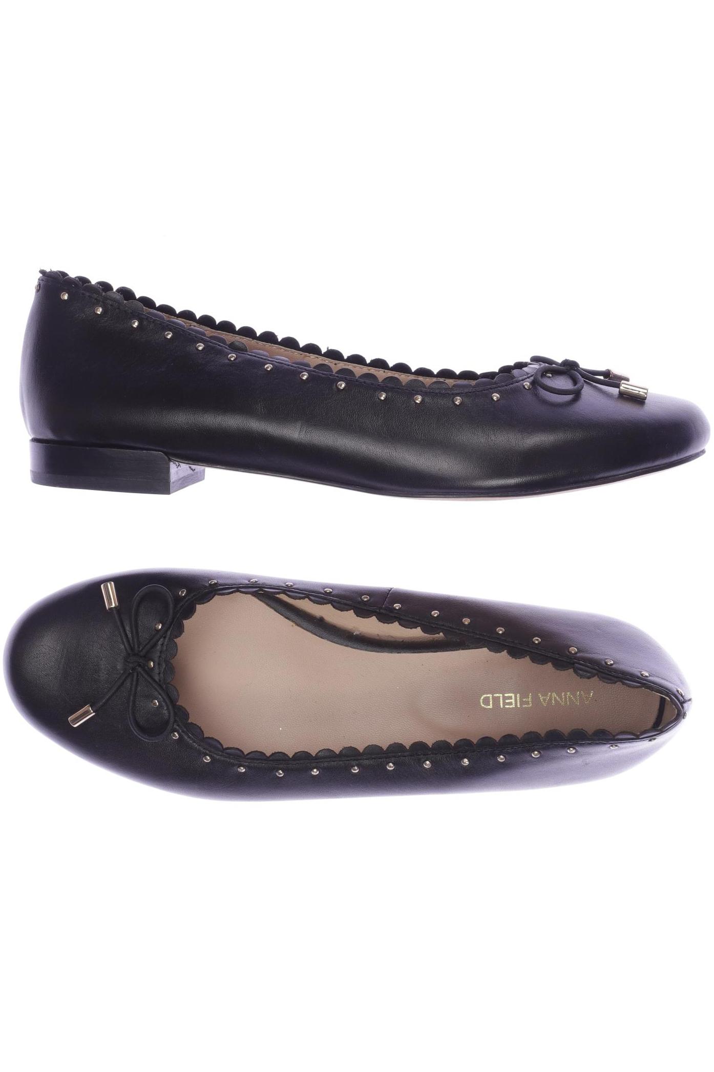 

Anna Field Damen Ballerinas, schwarz, Gr. 39