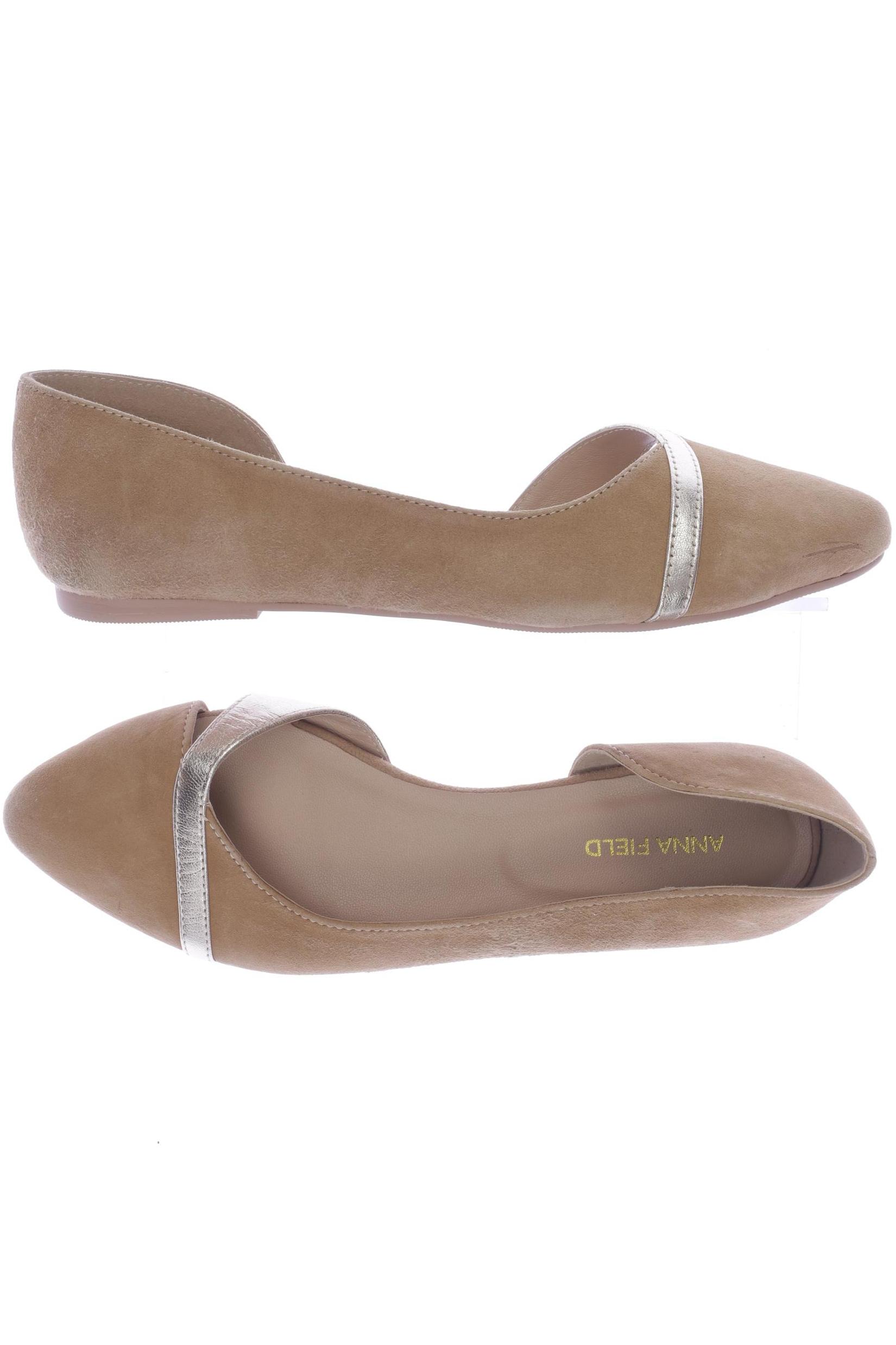 

Anna Field Damen Ballerinas, beige