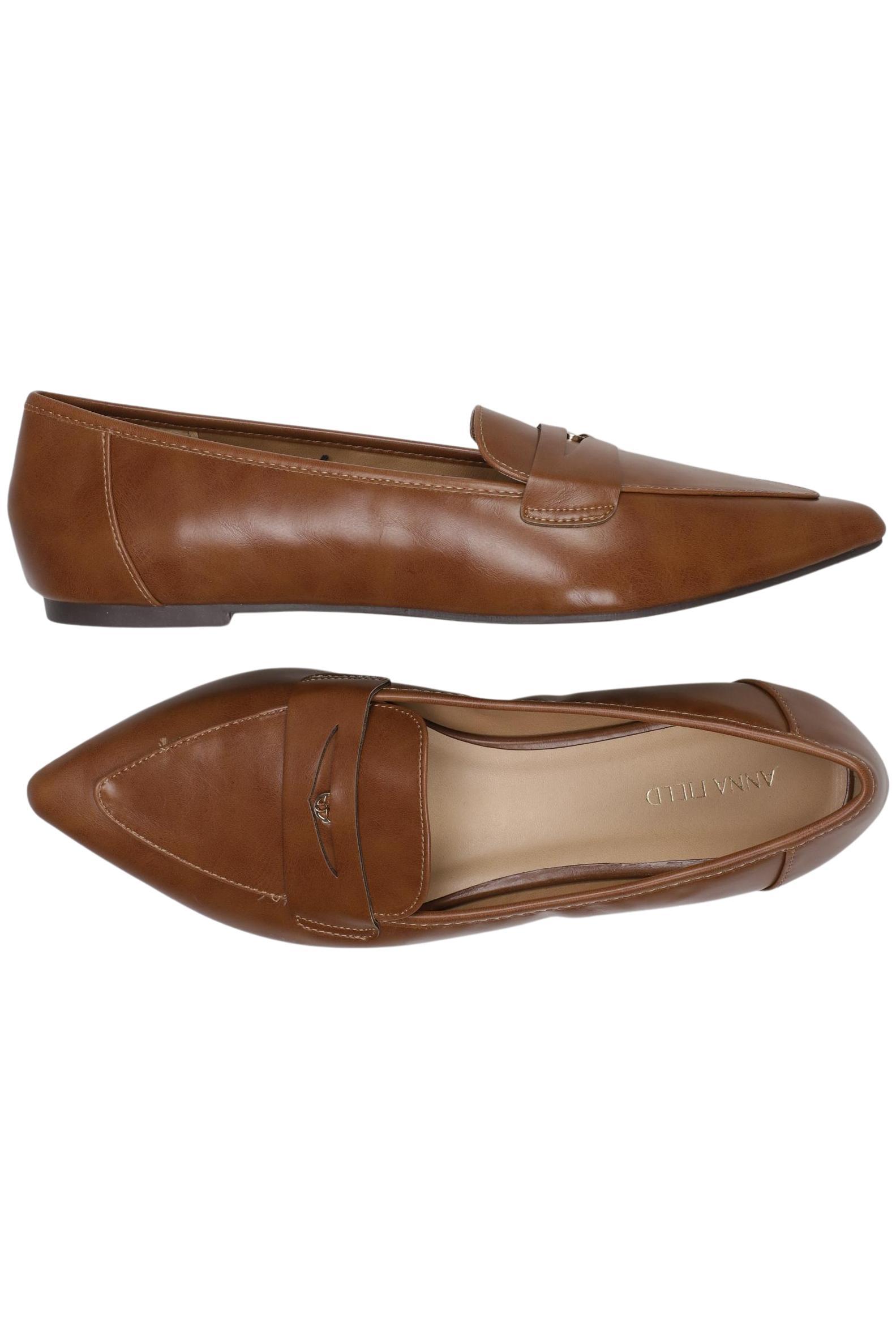 

Anna Field Damen Halbschuh, braun, Gr. 42