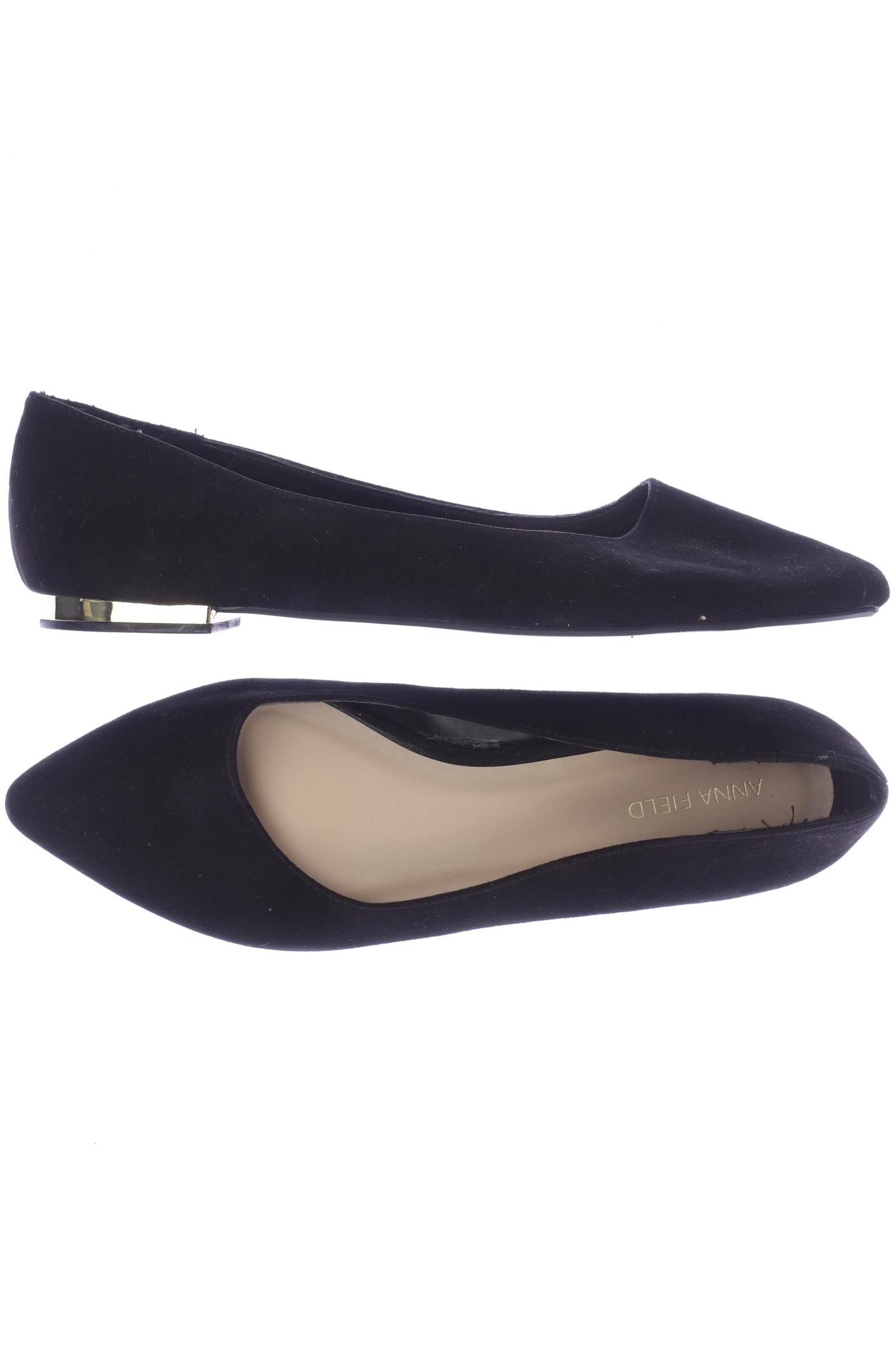 

Anna Field Damen Ballerinas, schwarz, Gr. 39