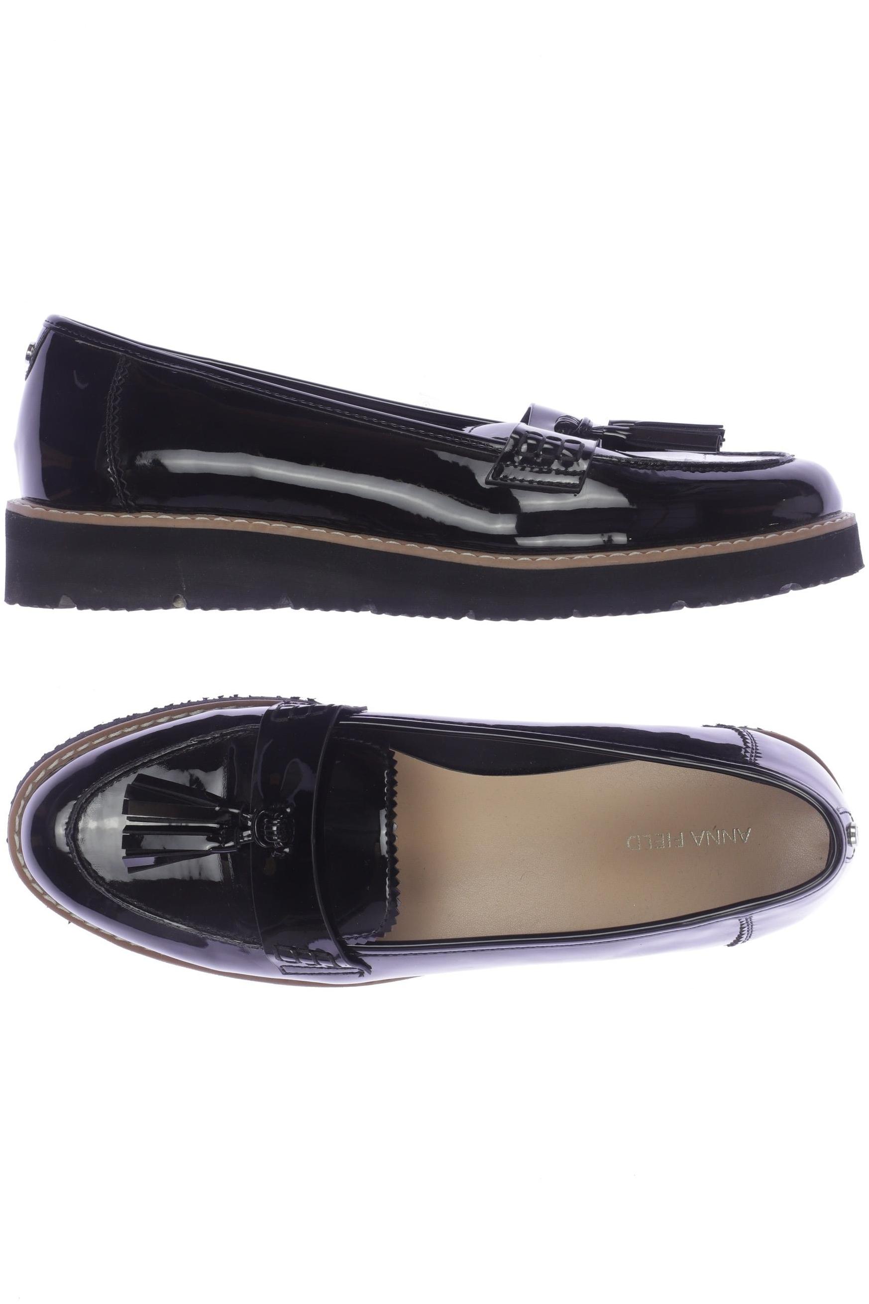 

Anna Field Damen Halbschuh, schwarz, Gr. 42