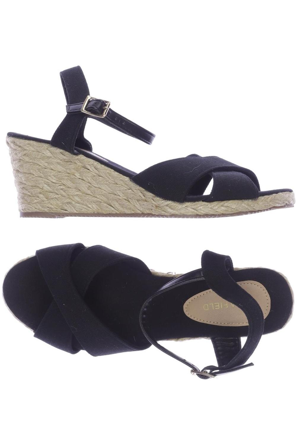 

Anna Field Damen Sandale, schwarz, Gr. 39