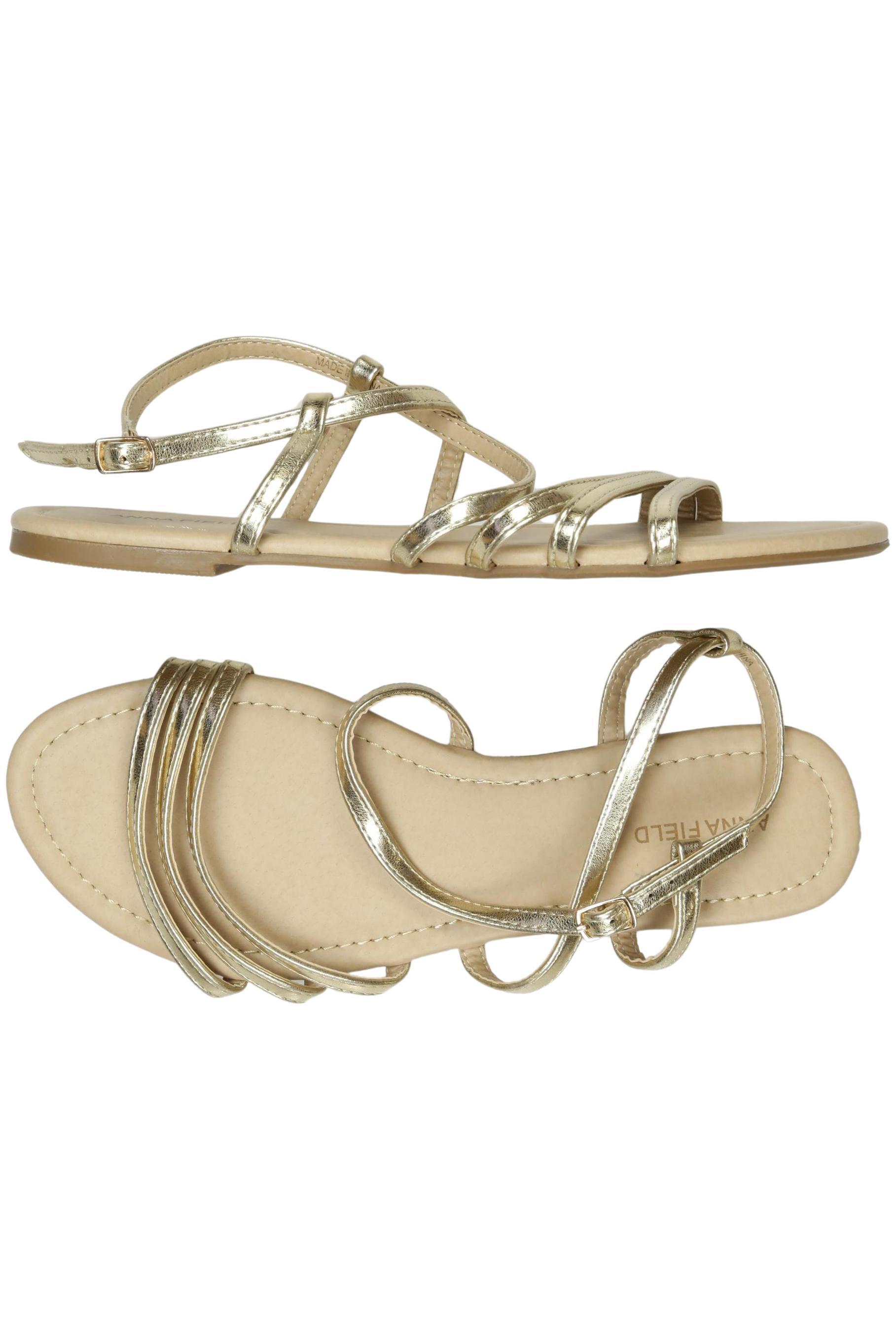 

Anna Field Damen Sandale, gelb, Gr. 40