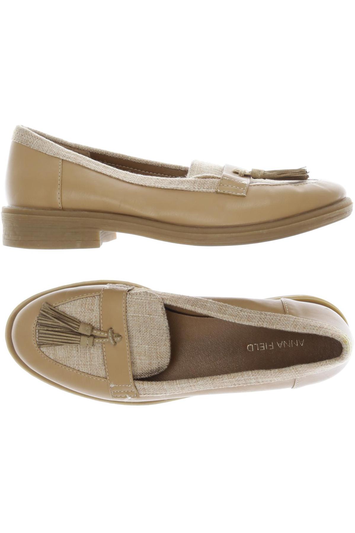 

Anna Field Damen Halbschuh, beige, Gr. 37