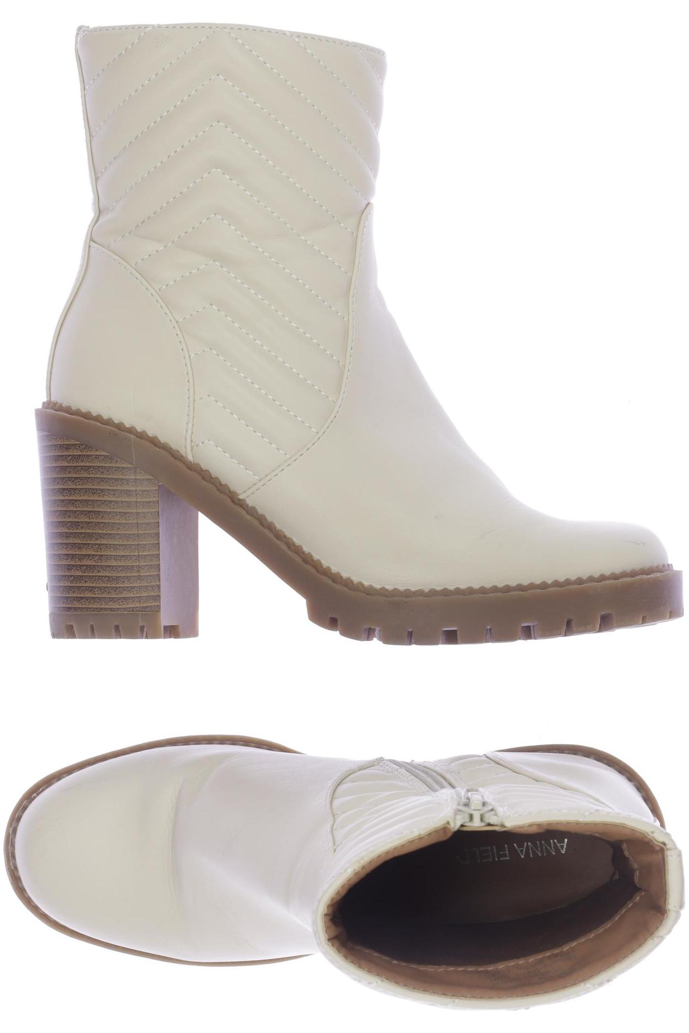 

Anna Field Damen Stiefelette, cremeweiß, Gr. 39