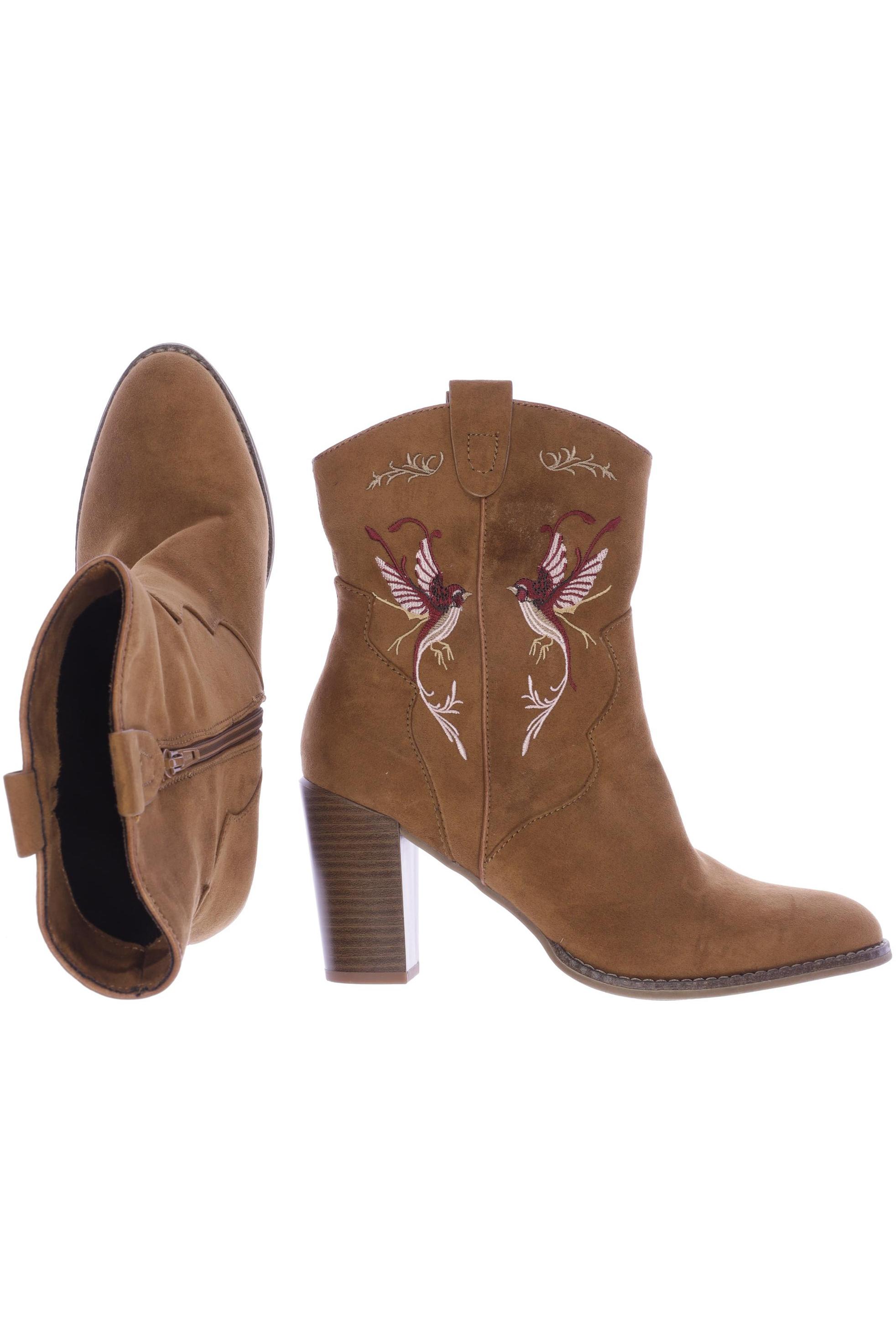 

Anna Field Damen Stiefelette, braun, Gr. 42