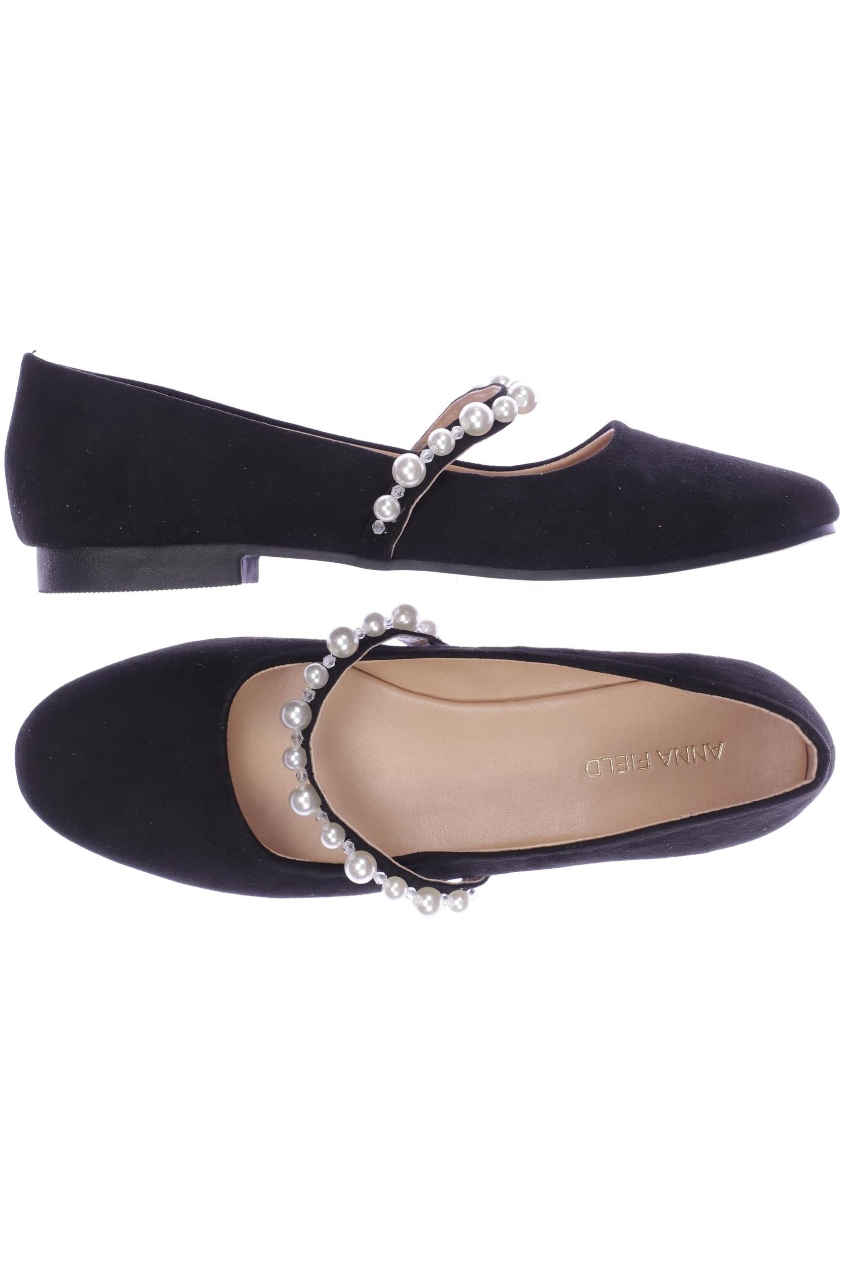 

Anna Field Damen Ballerinas, schwarz, Gr. 37