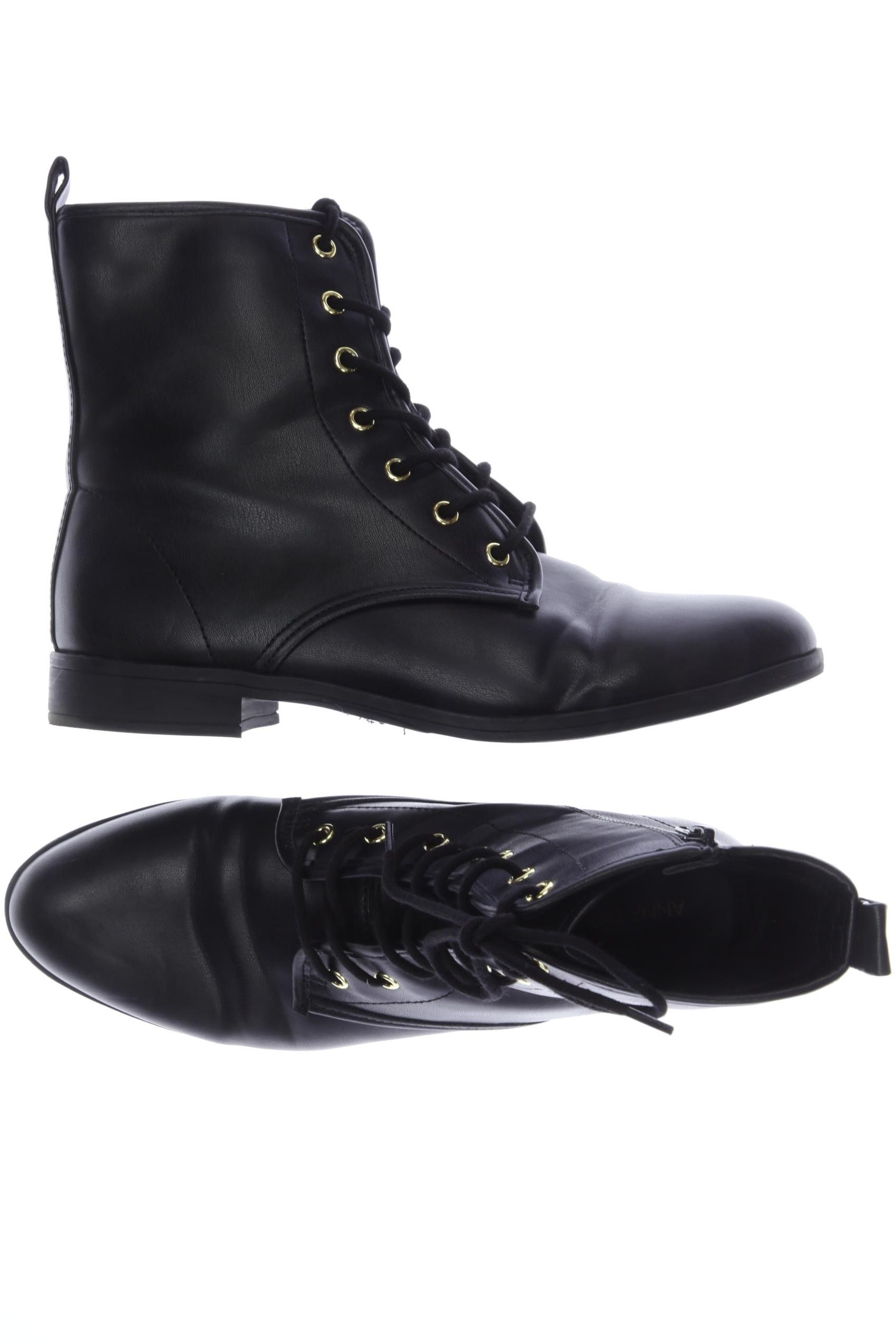 

Anna Field Damen Stiefelette, schwarz, Gr. 42