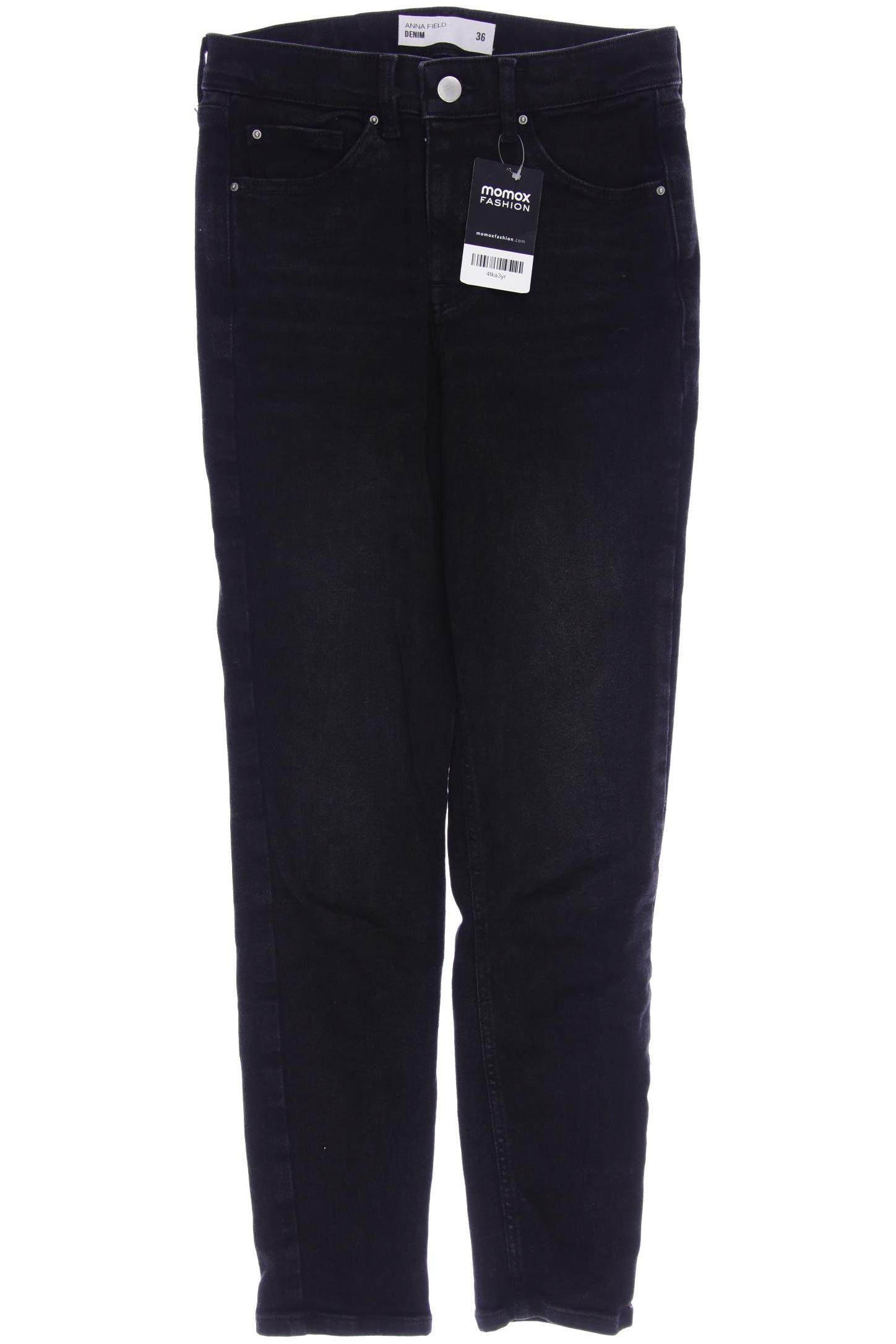

Anna Field Damen Jeans, schwarz