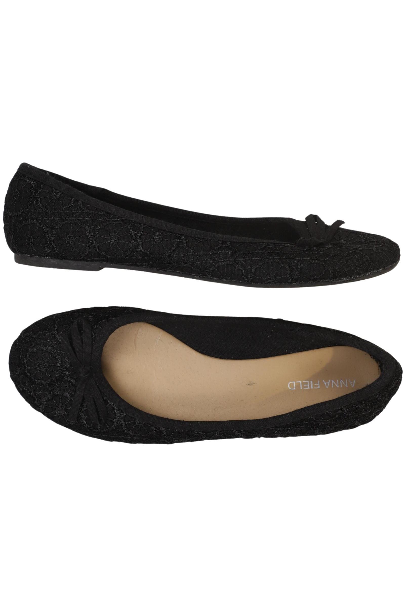

Anna Field Damen Ballerinas, schwarz, Gr. 36