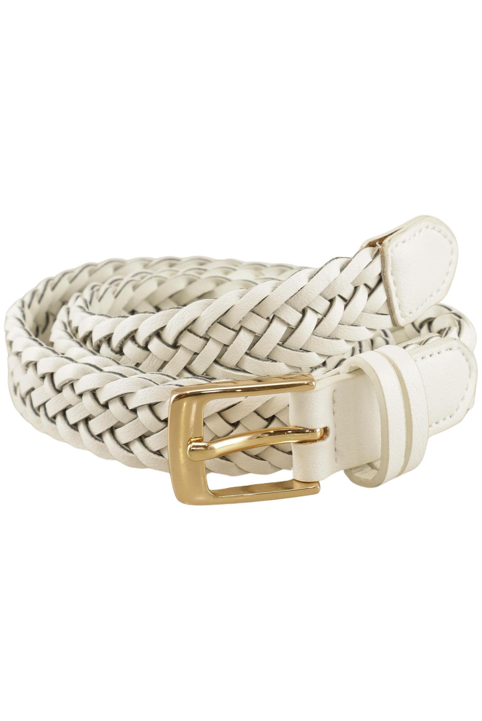 

Anna Field Damen Gürtel, cremeweiß, Gr. 80