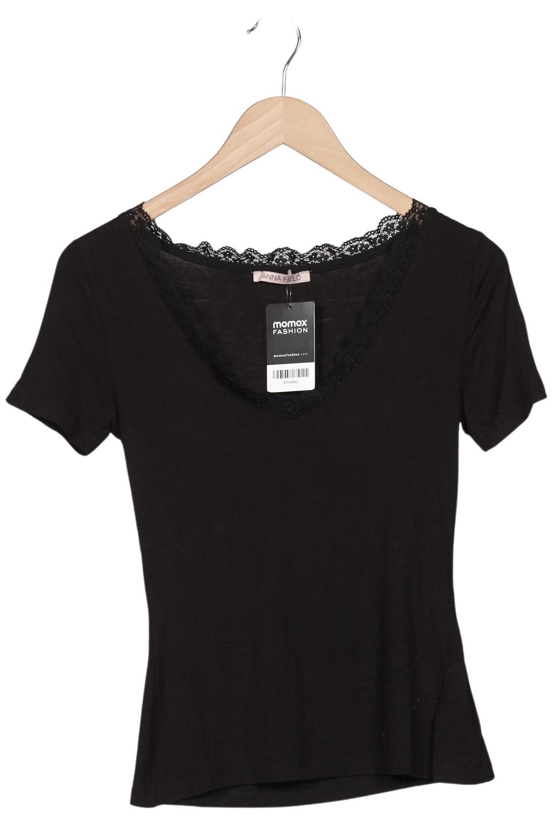 

Anna Field Damen T-Shirt, schwarz, Gr. 34