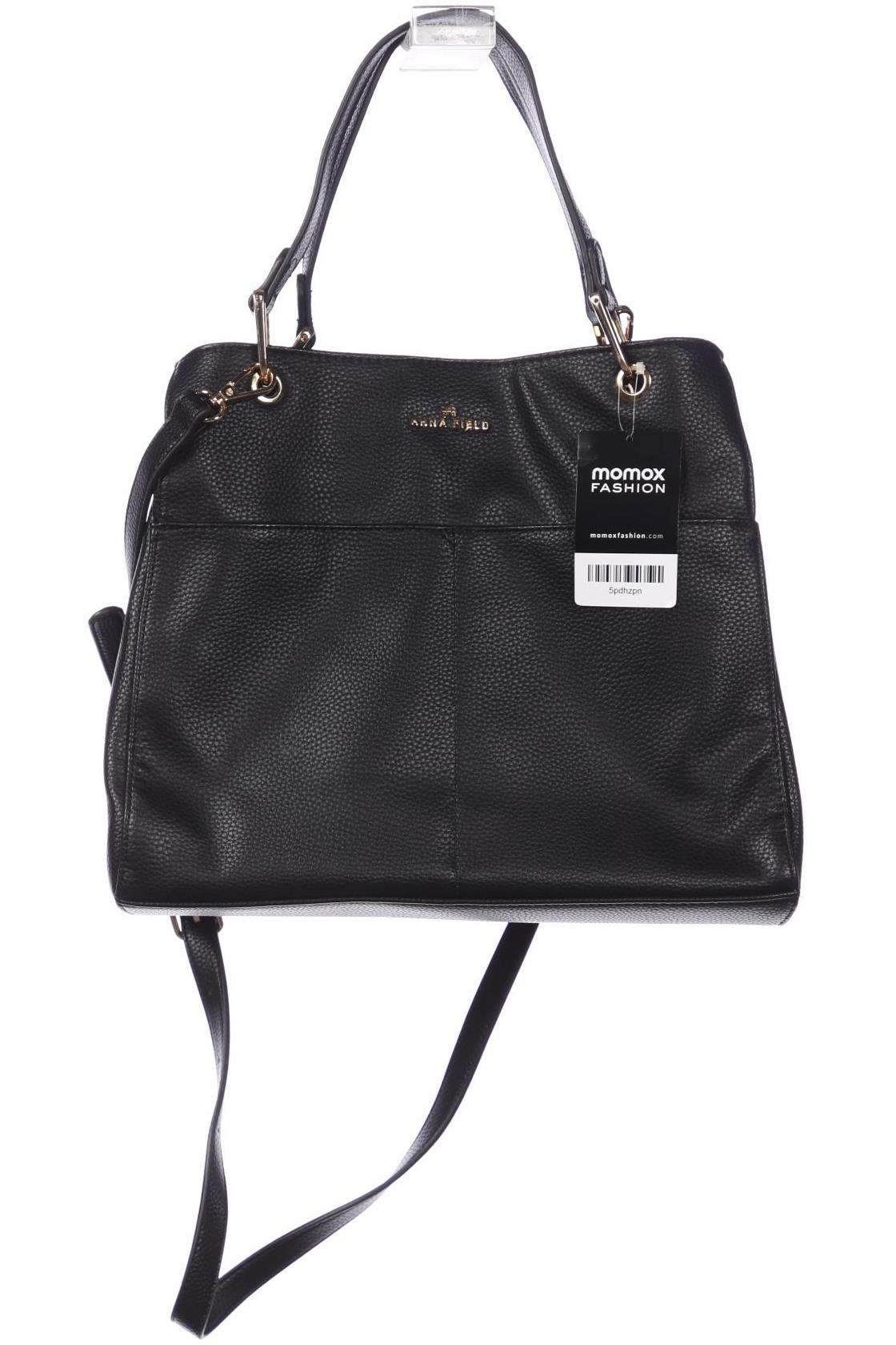 

Anna Field Damen Handtasche, schwarz, Gr.