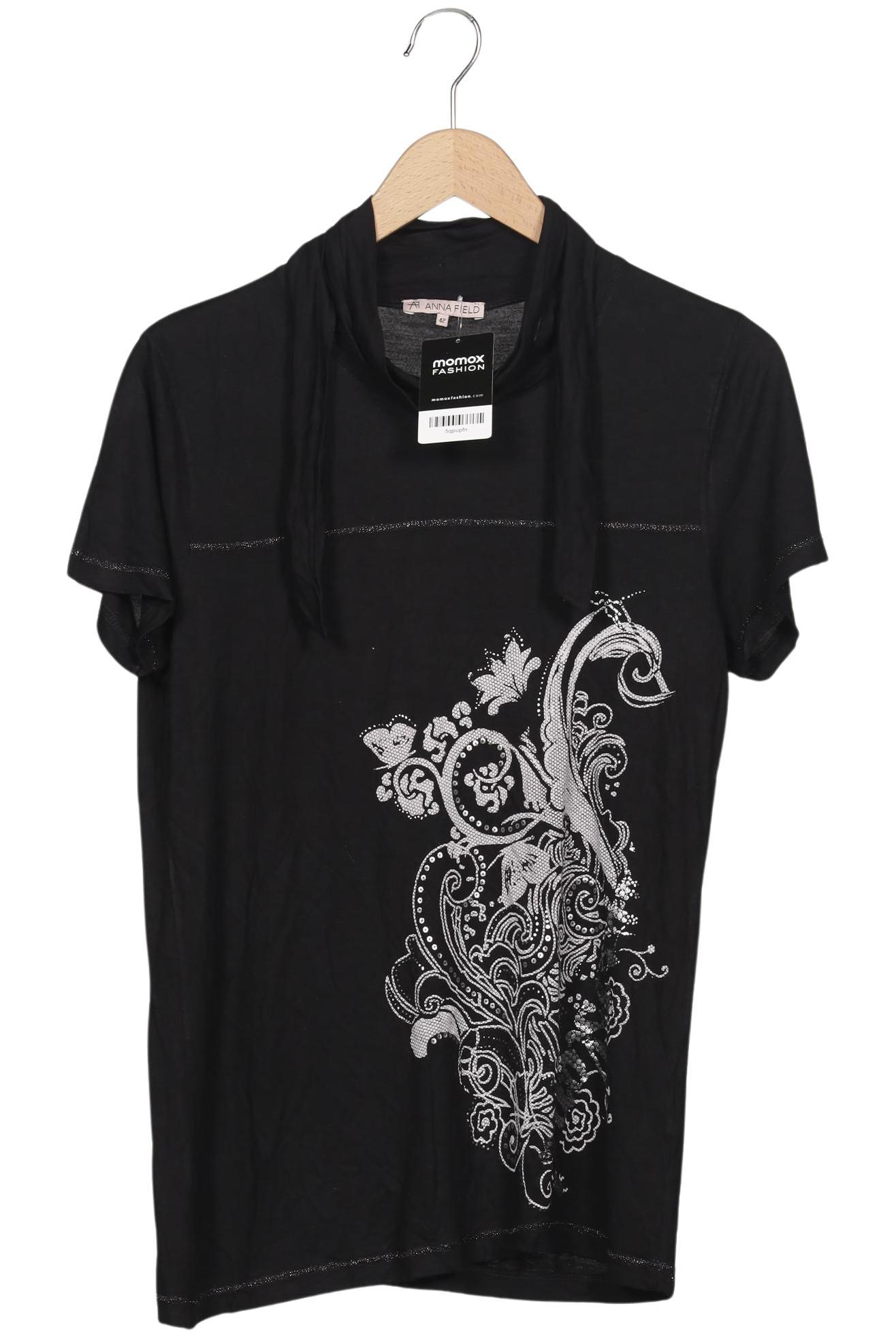 

Anna Field Damen T-Shirt, schwarz, Gr. 42