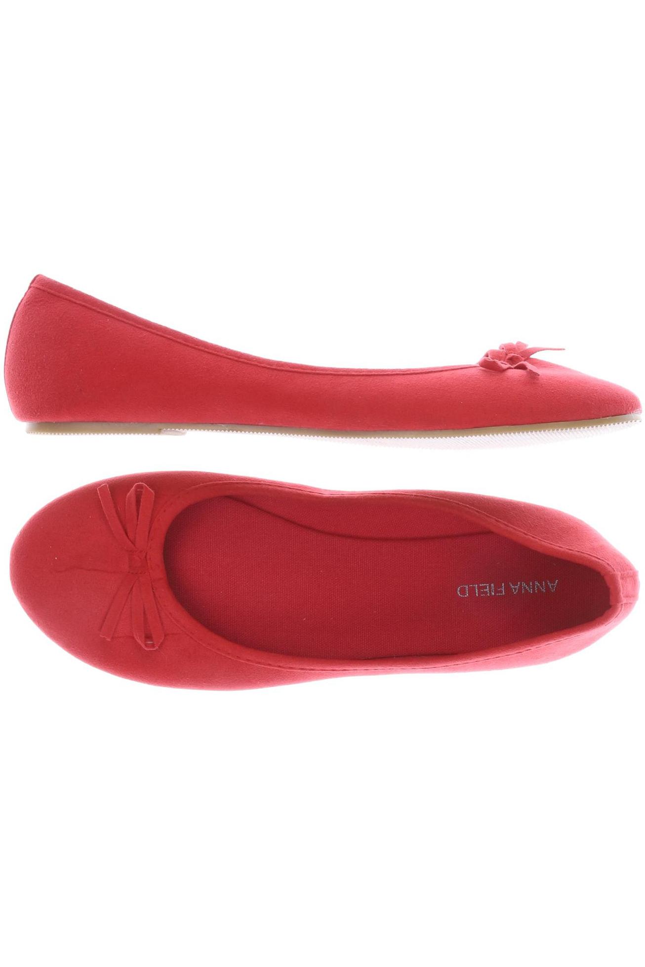 

Anna Field Damen Ballerinas, rot