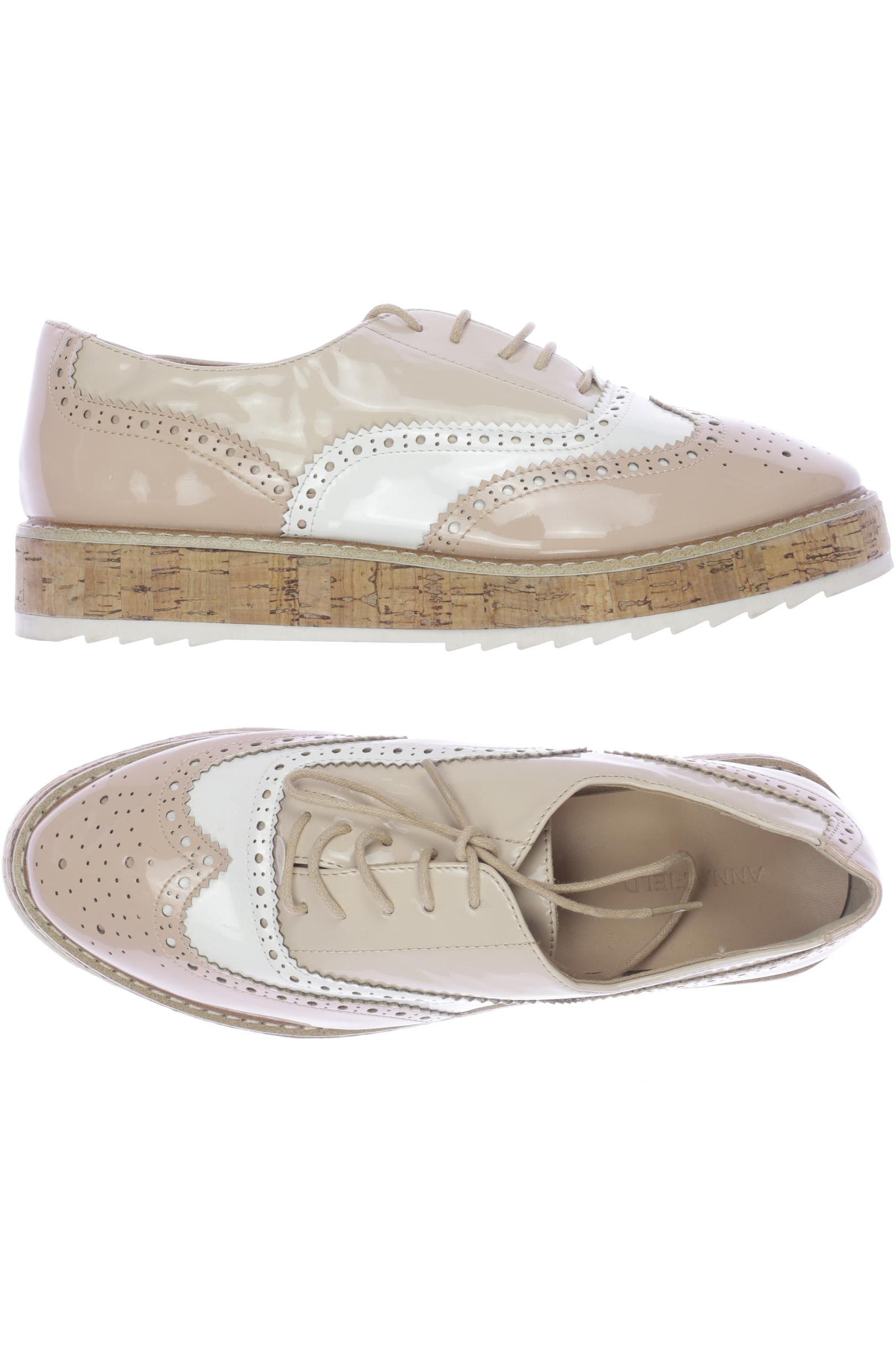 

Anna Field Damen Halbschuh, beige, Gr. 39