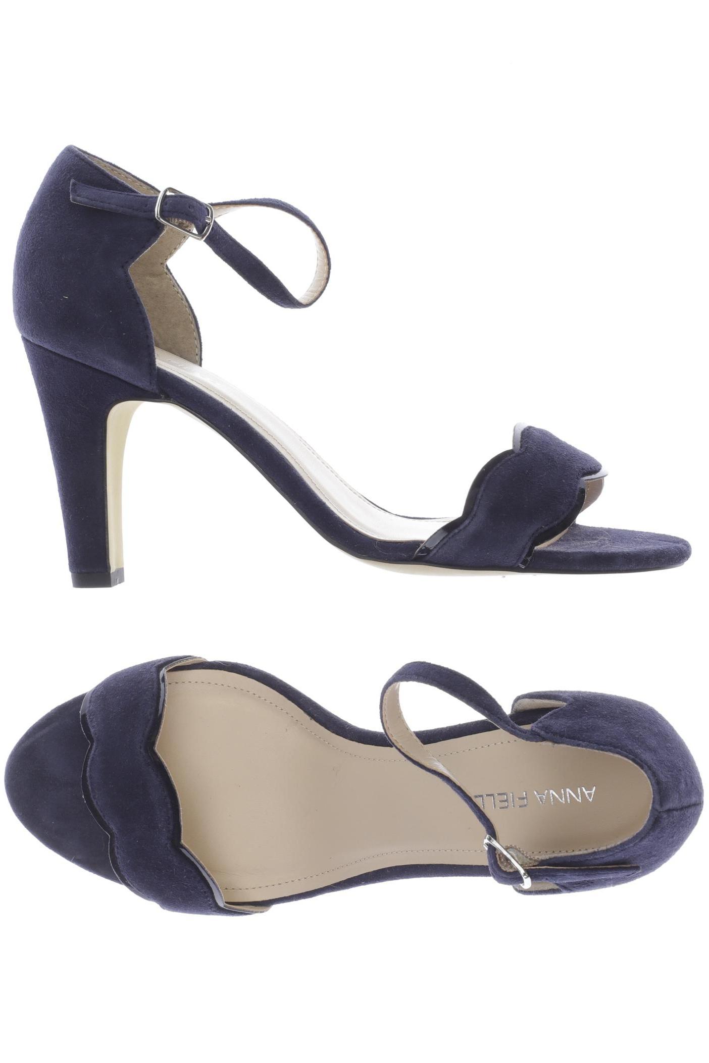 

Anna Field Damen Sandale, marineblau